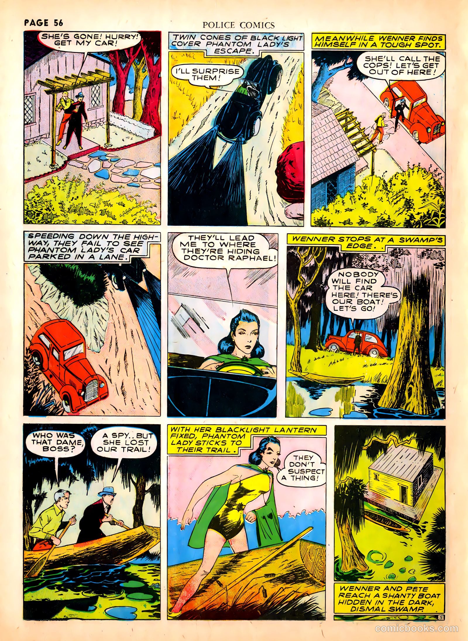 Police Comics #1 — page 58 of 68