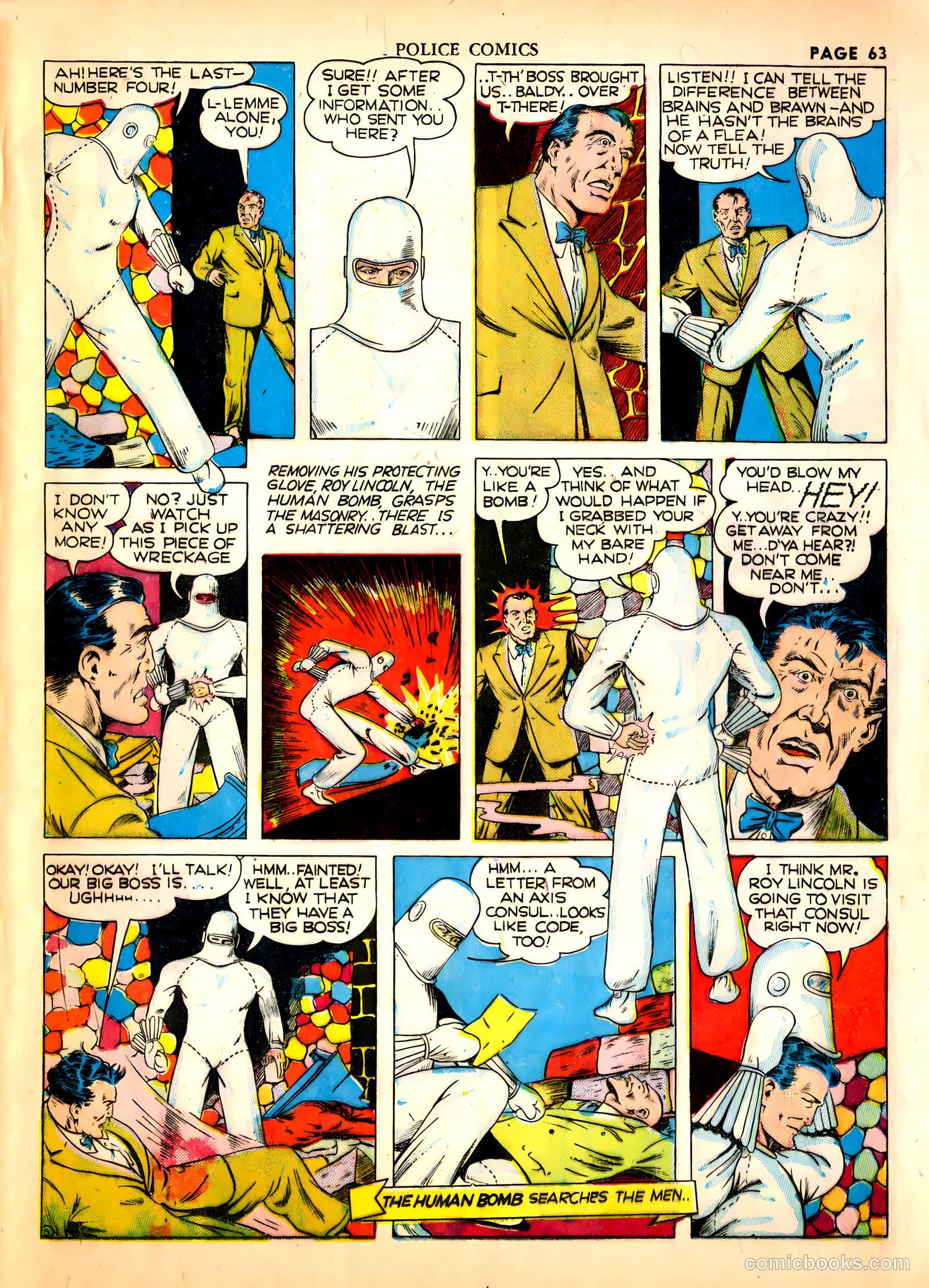 Police Comics #1 — page 65 of 68