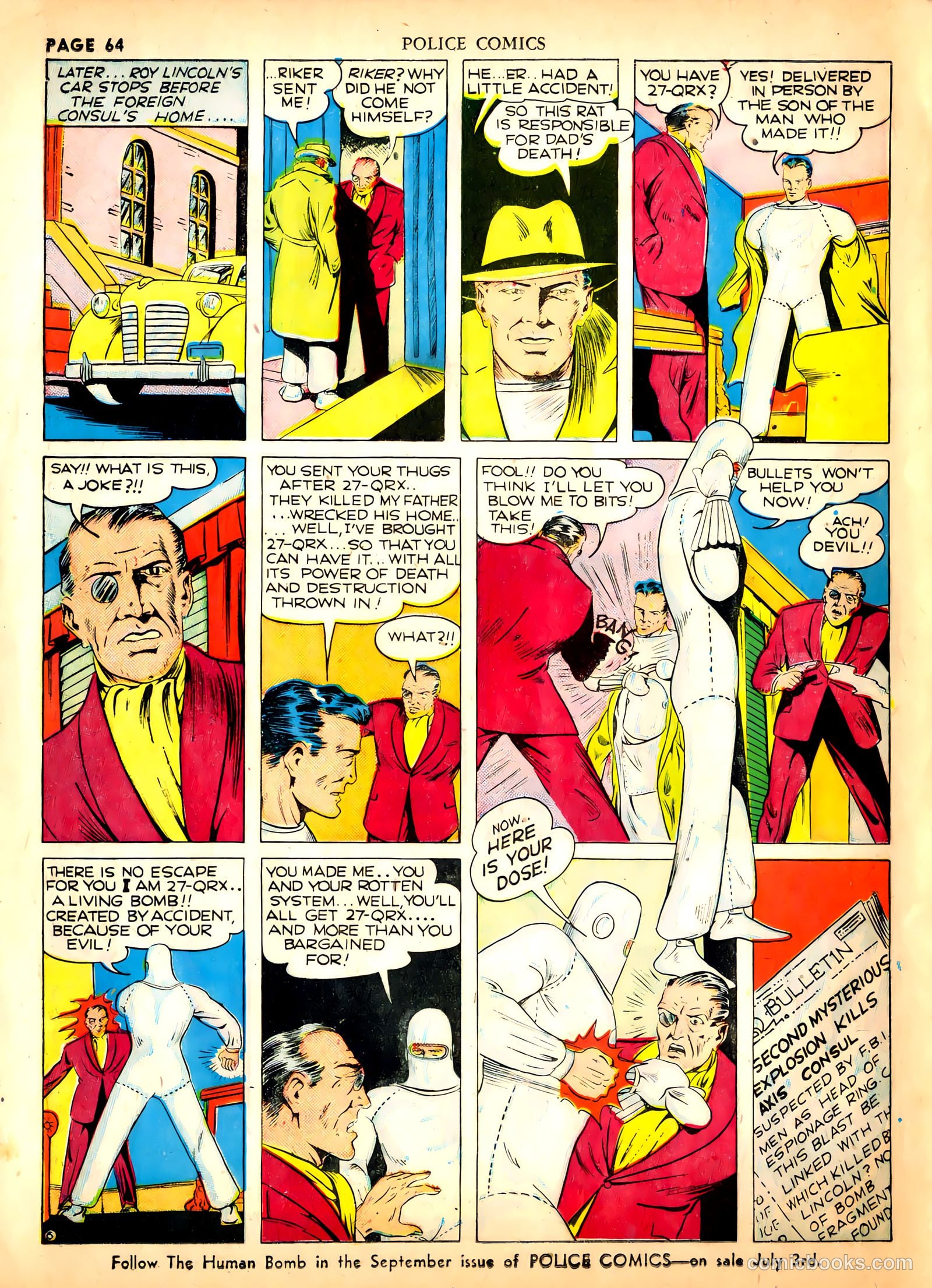 Police Comics #1 — page 66 of 68