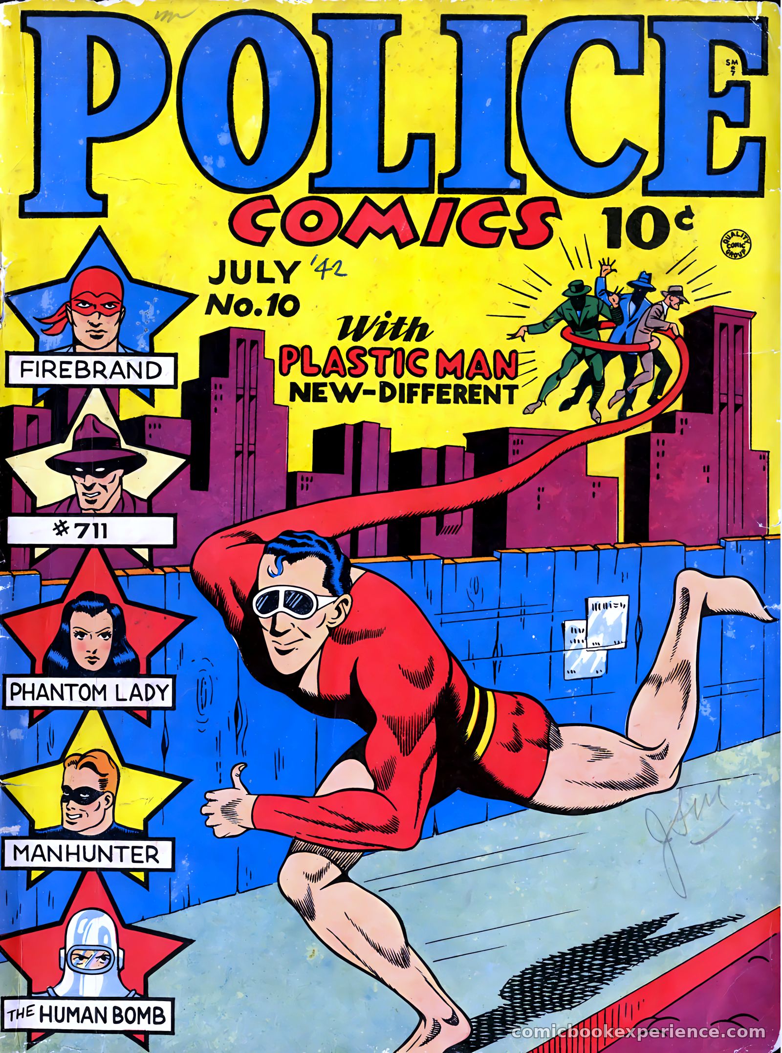 Police Comics #10 — page 1 of 68