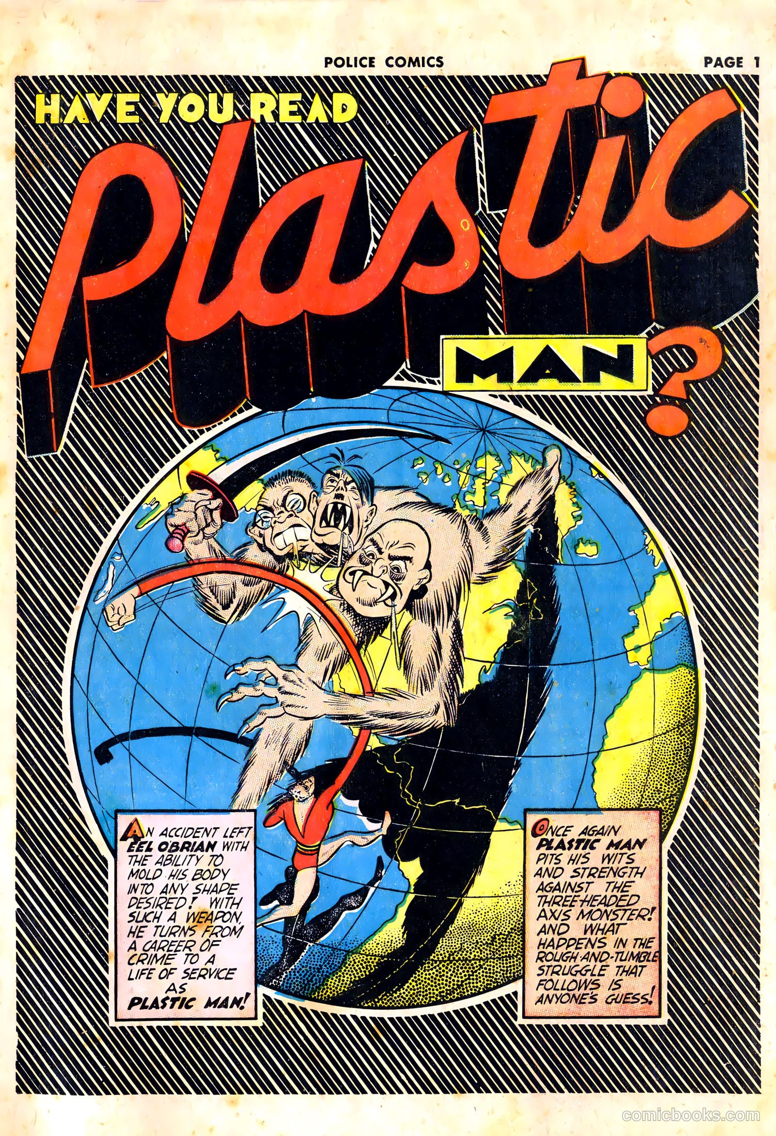 Police Comics #10 — page 3 of 68