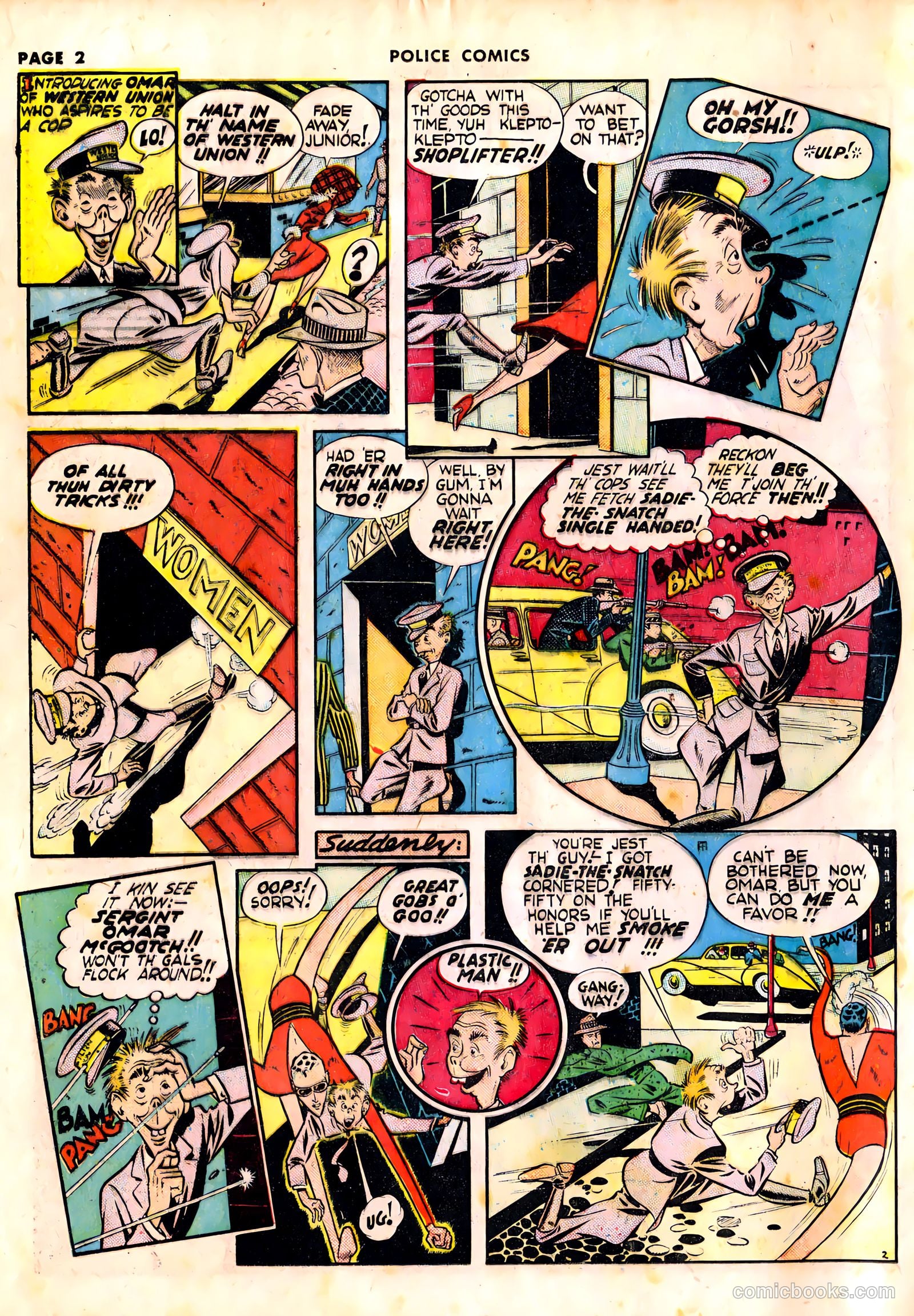 Police Comics #10 — page 4 of 68