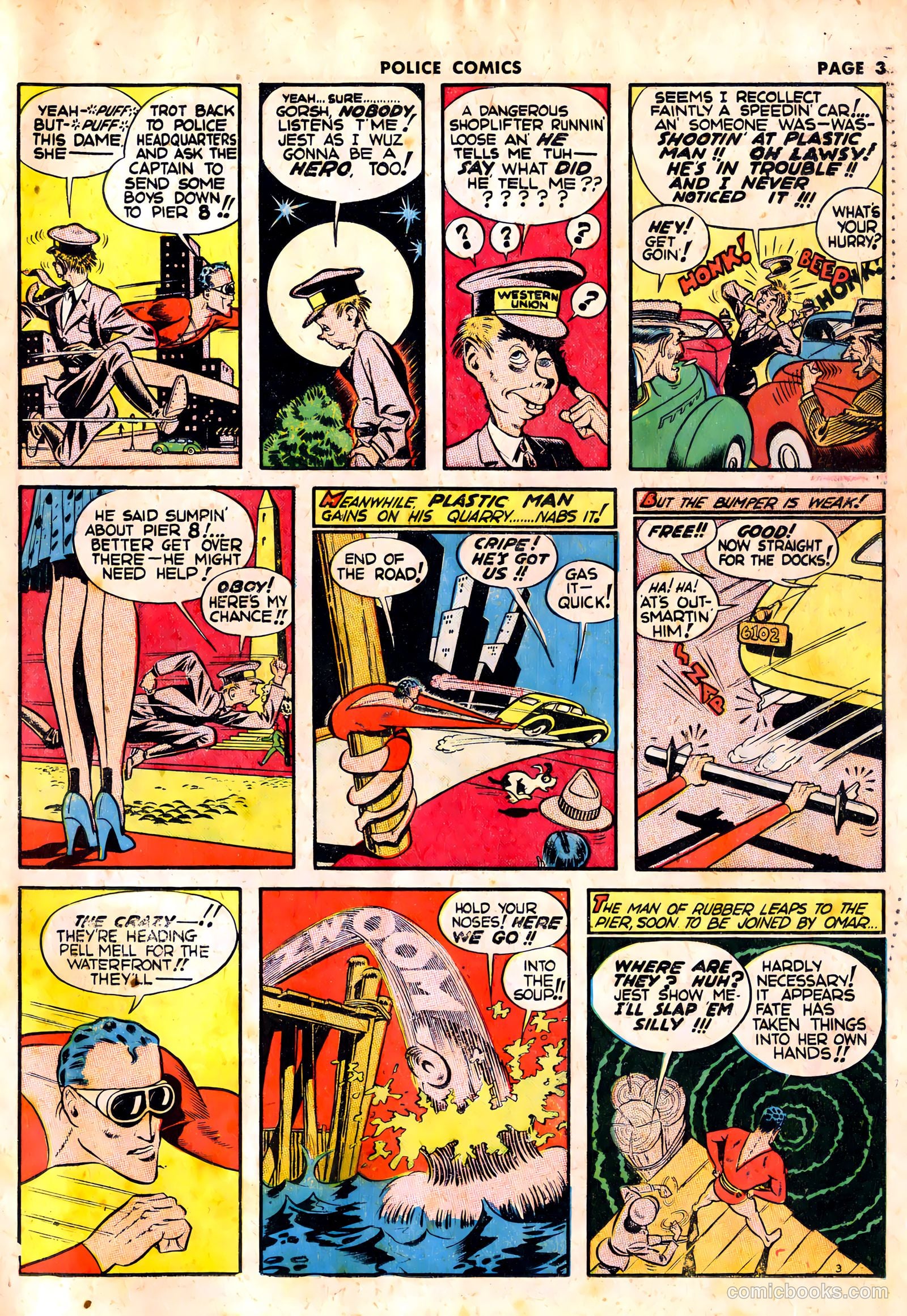 Police Comics #10 — page 5 of 68