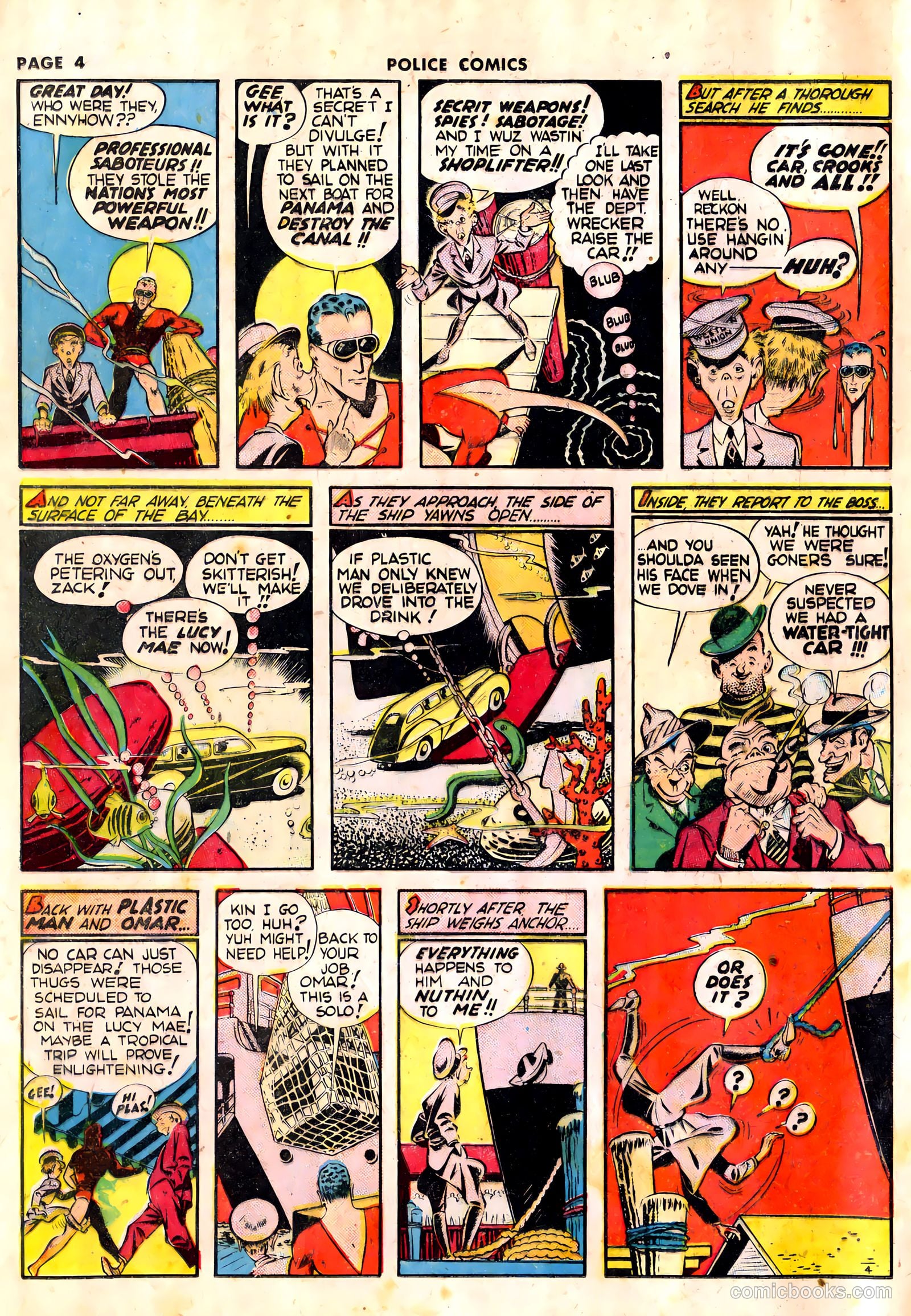 Police Comics #10 — page 6 of 68