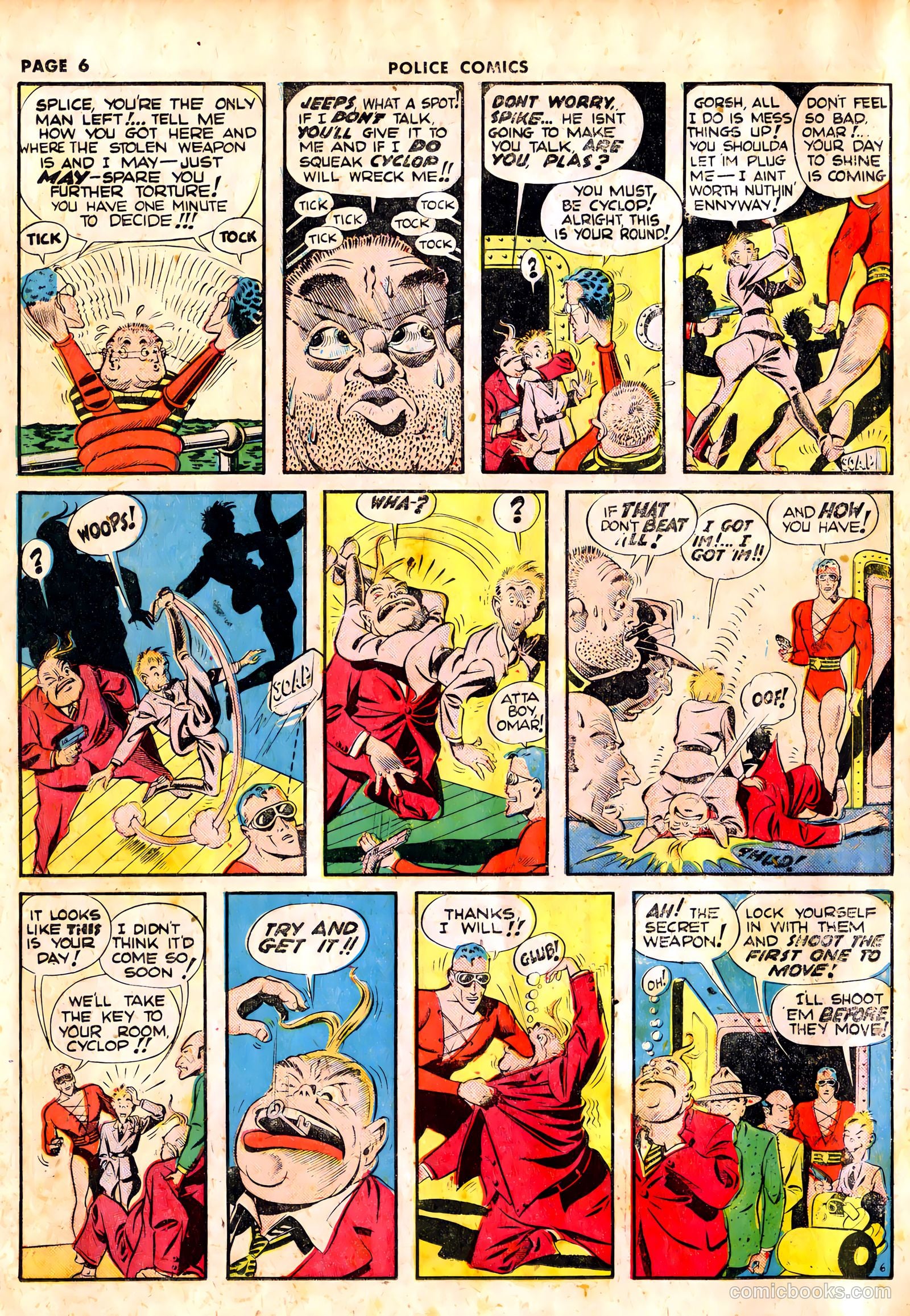 Police Comics #10 — page 8 of 68