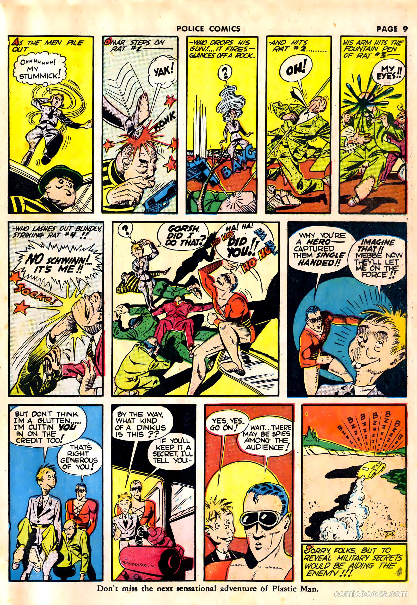 Police Comics #10 — page 11 of 68