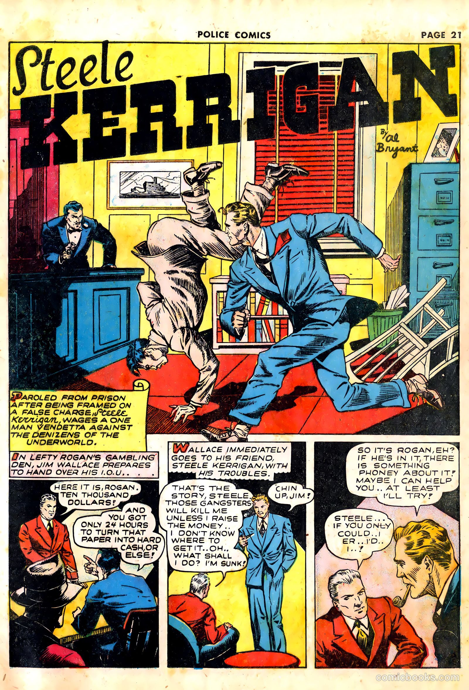 Police Comics #10 — page 23 of 68