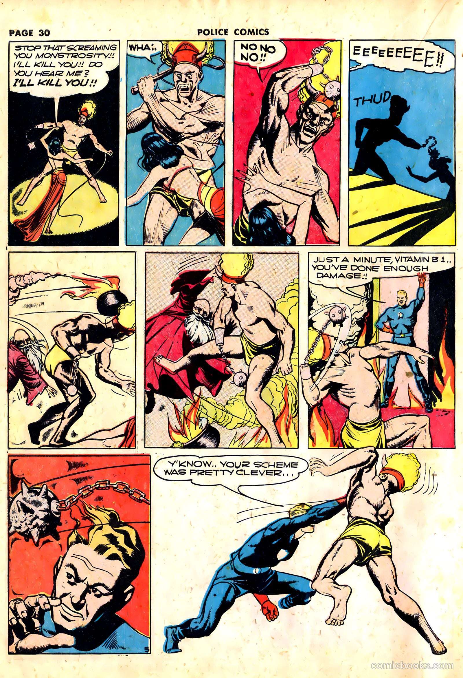 Police Comics #10 — page 32 of 68