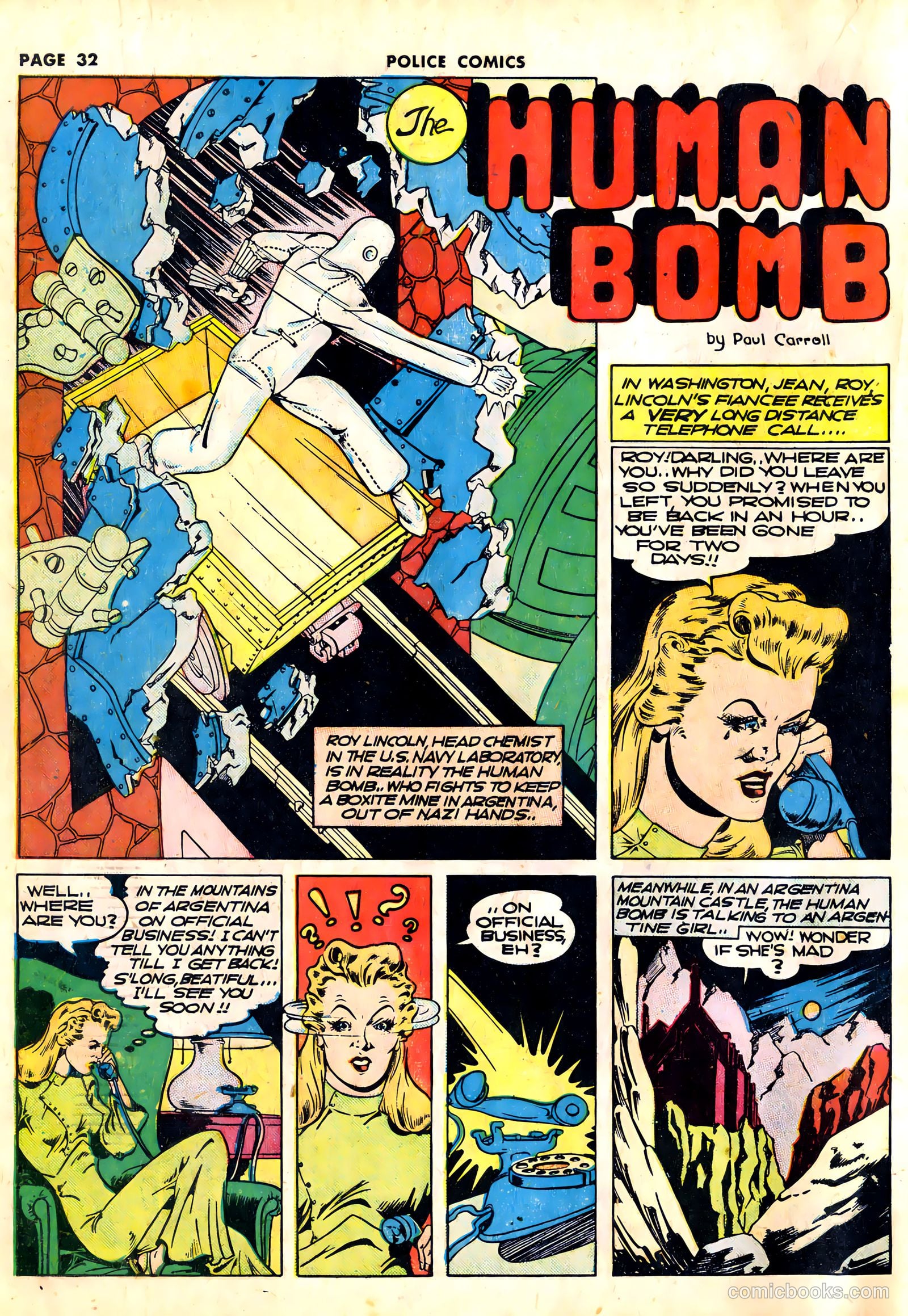 Police Comics #10 — page 34 of 68
