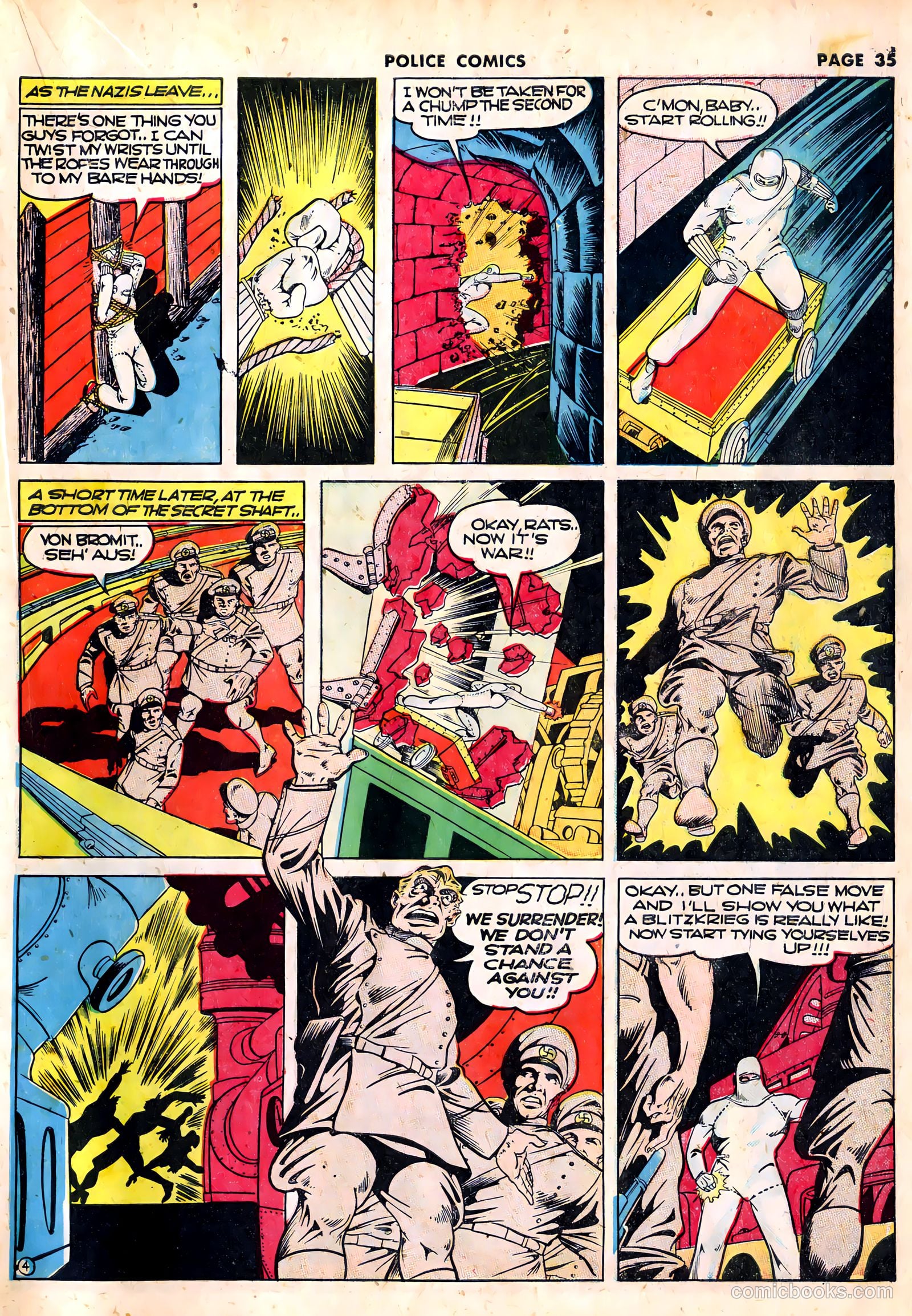 Police Comics #10 — page 37 of 68
