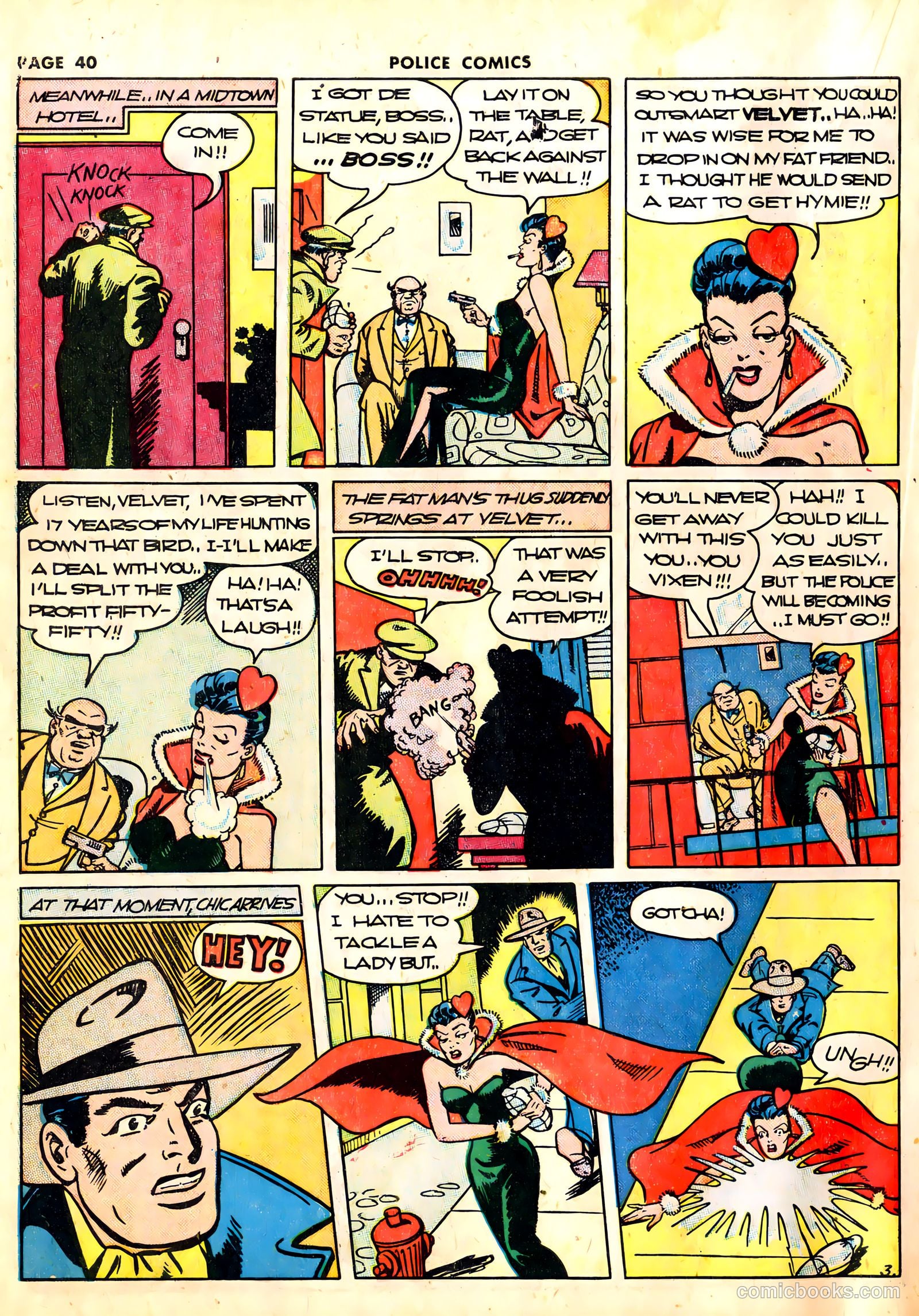 Police Comics #10 — page 42 of 68