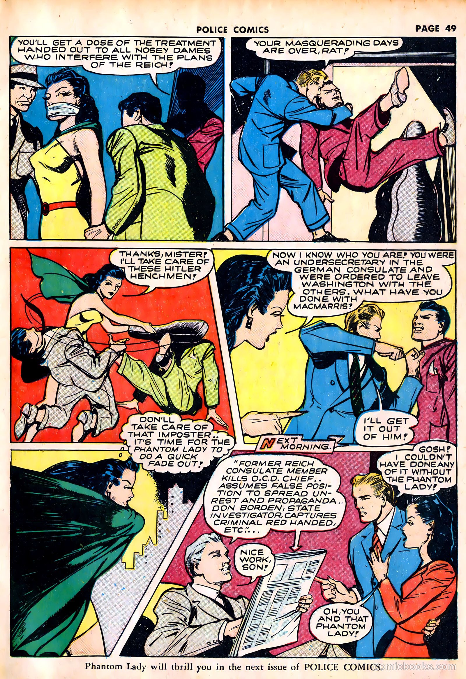 Police Comics #10 — page 51 of 68