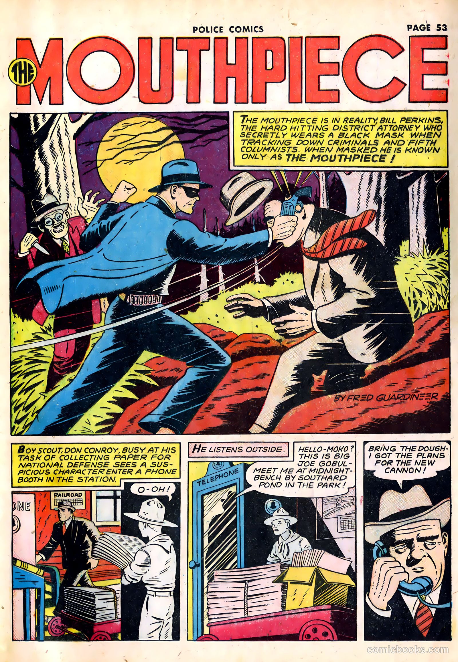 Police Comics #10 — page 55 of 68