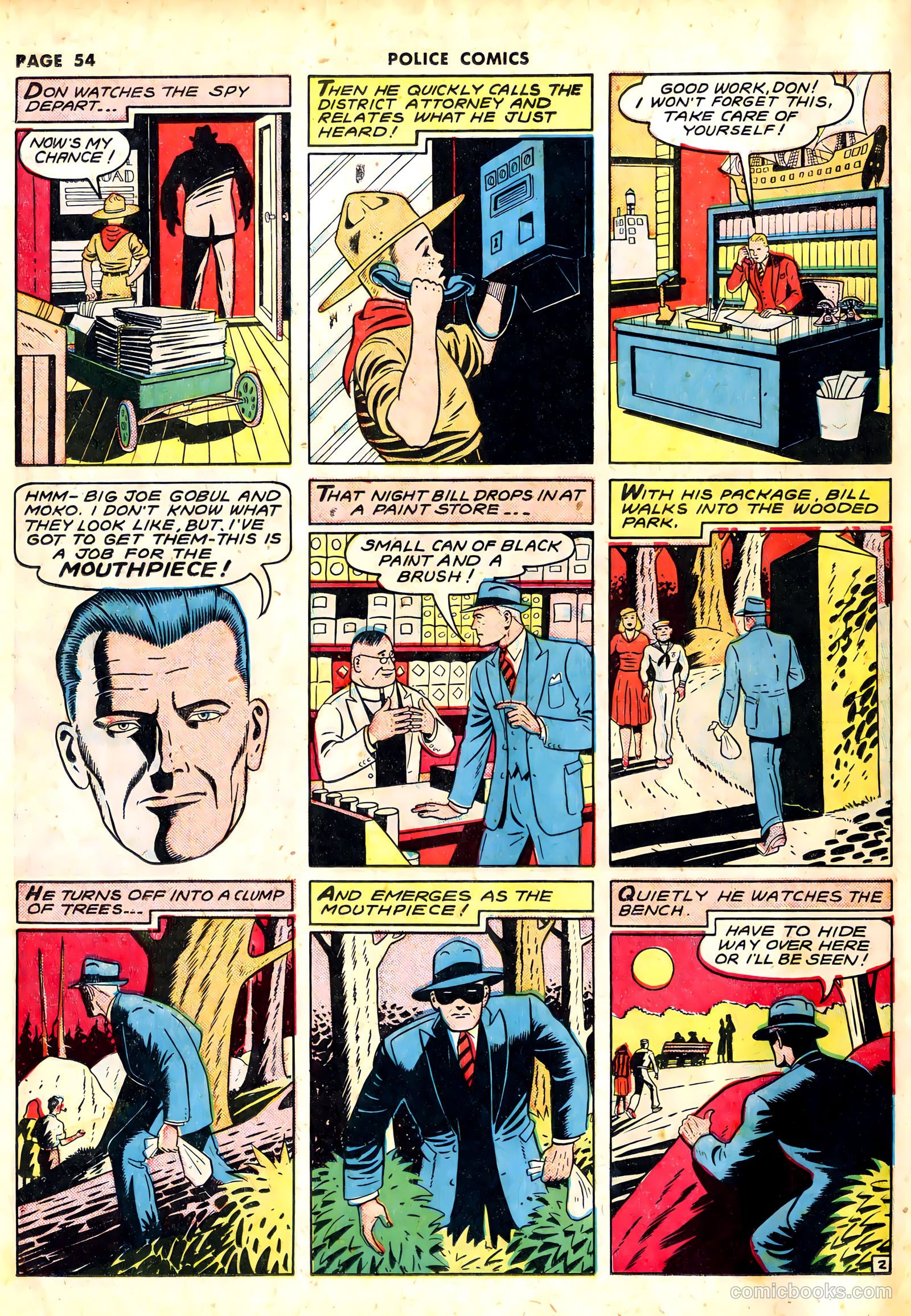 Police Comics #10 — page 56 of 68