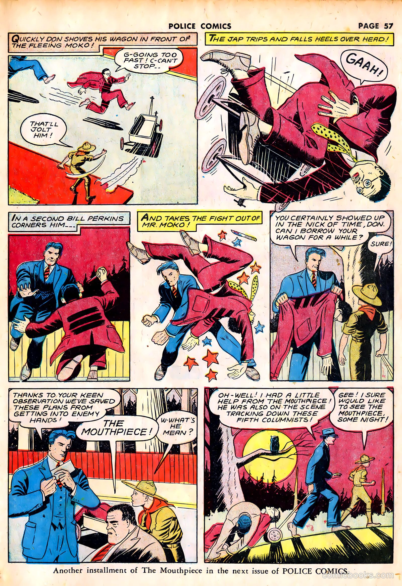 Police Comics #10 — page 59 of 68