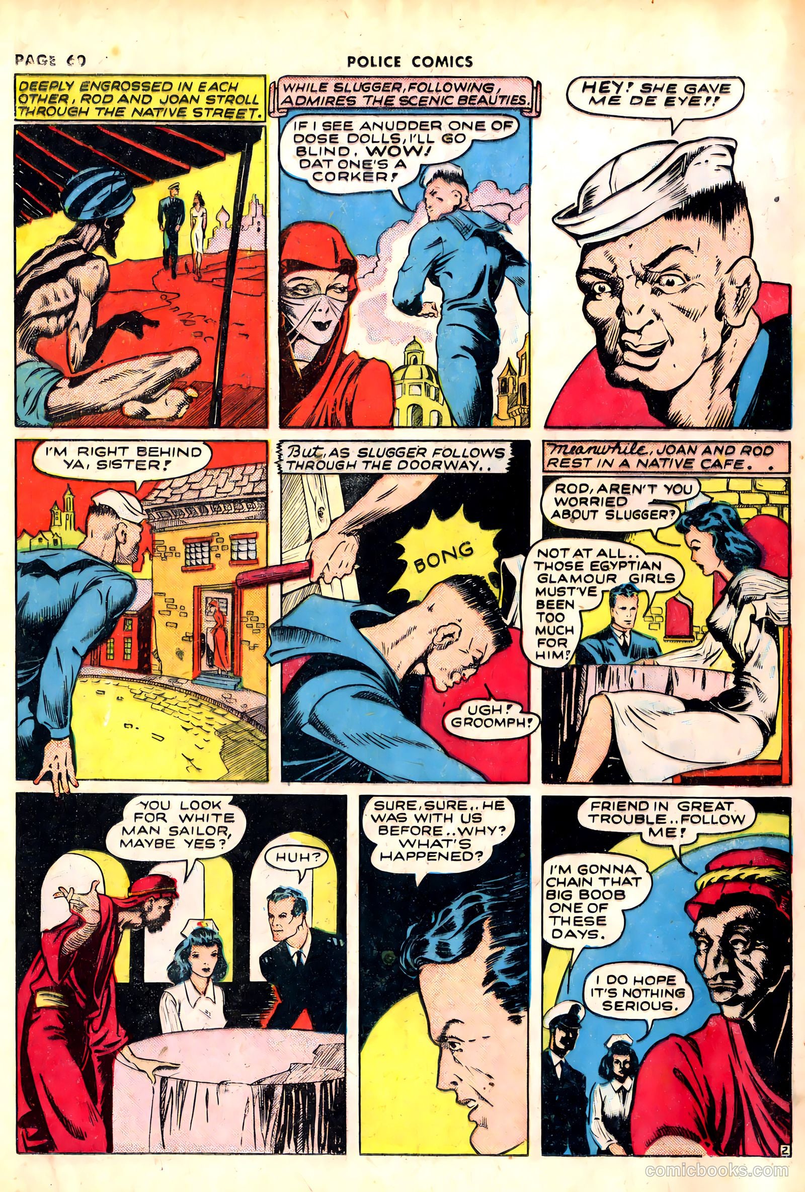 Police Comics #10 — page 62 of 68