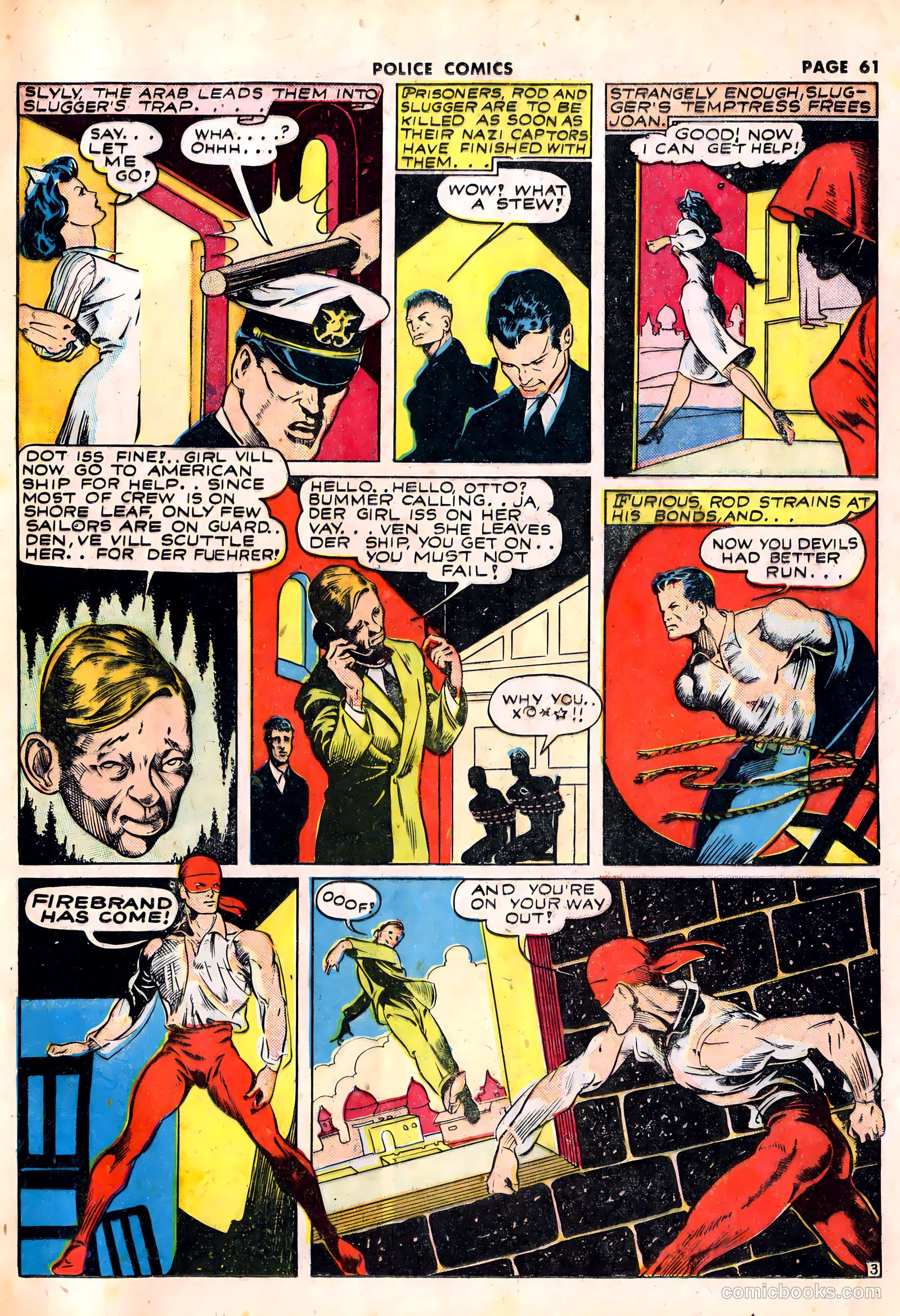Police Comics #10 — page 63 of 68
