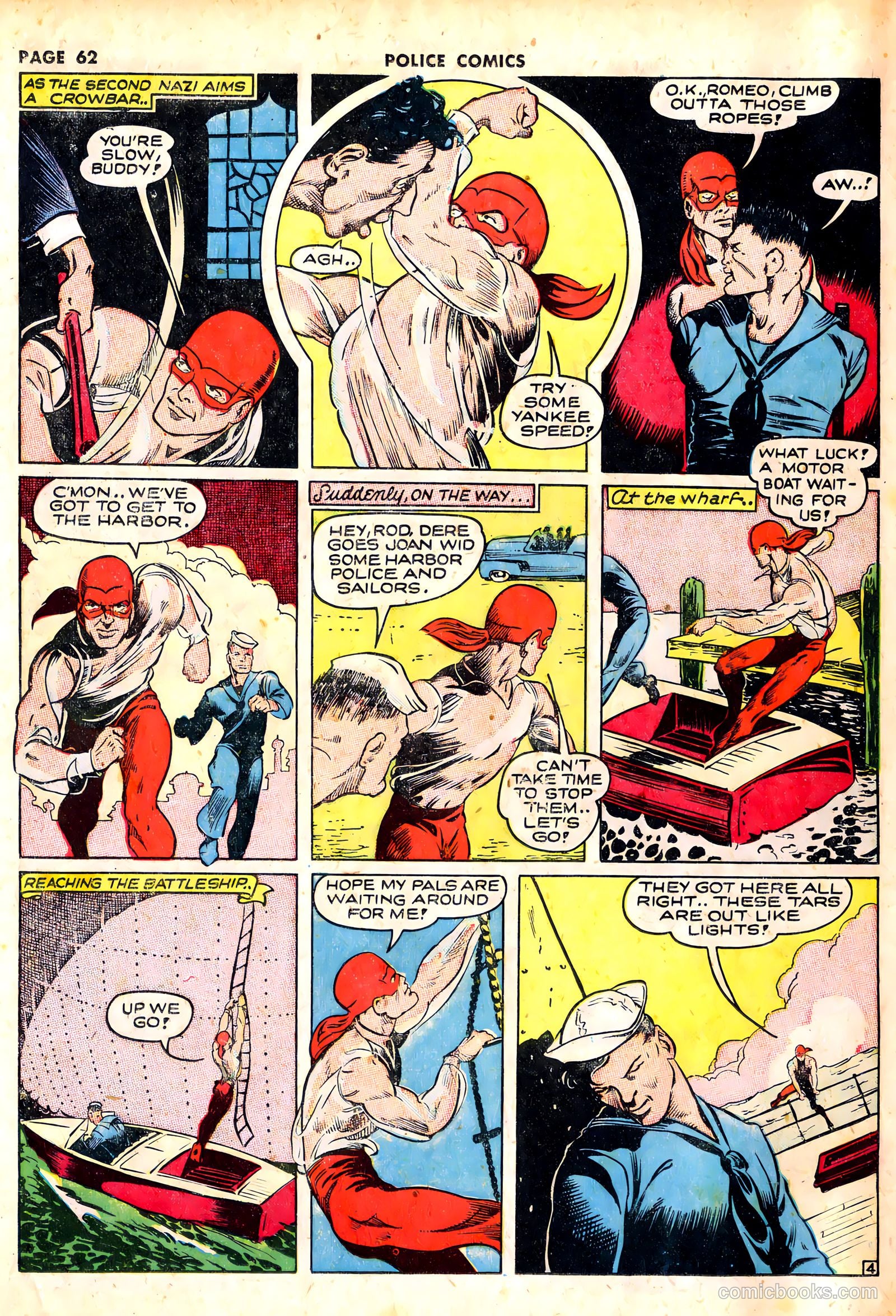 Police Comics #10 — page 64 of 68