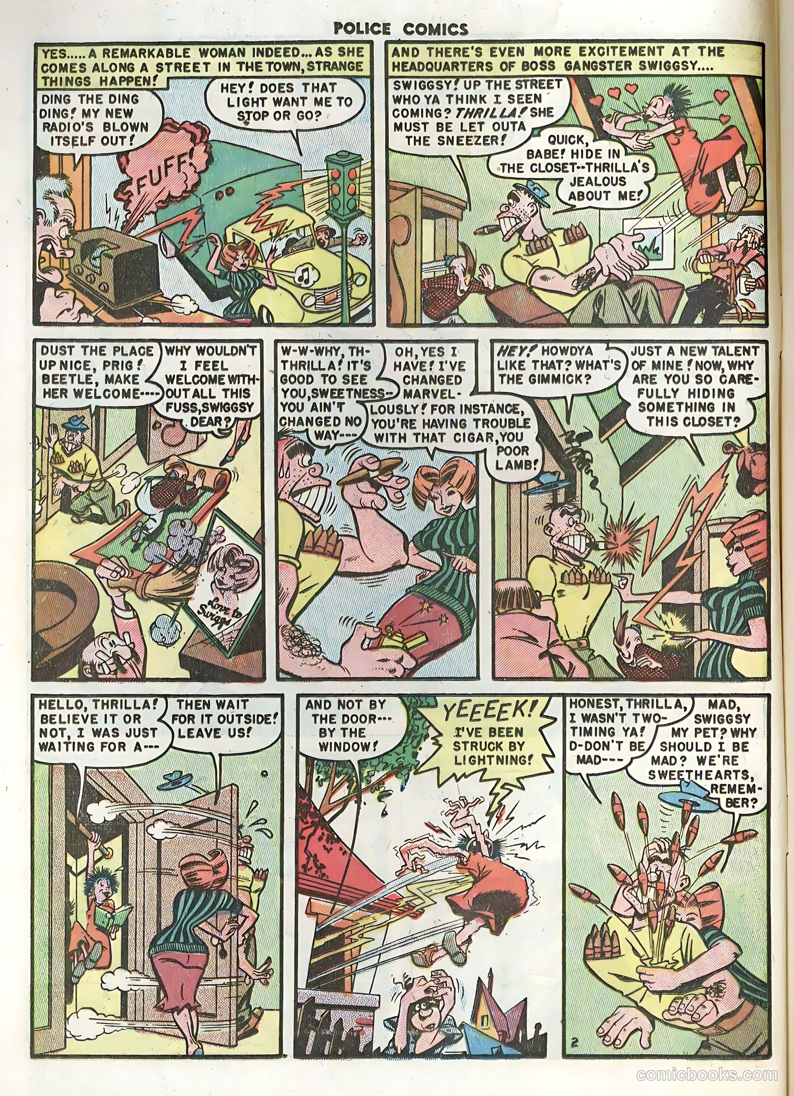 Police Comics #100 — page 4 of 36