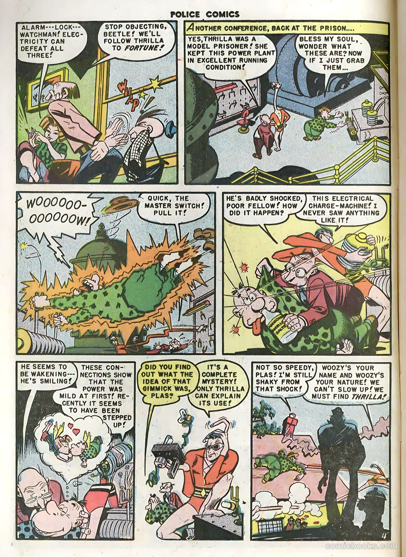 Police Comics #100 — page 6 of 36
