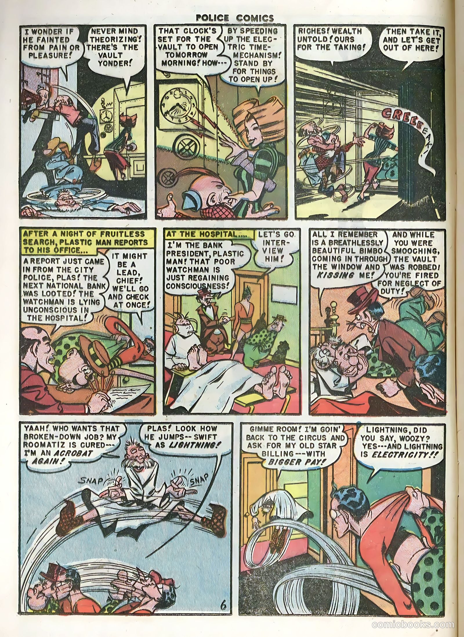 Police Comics #100 — page 8 of 36