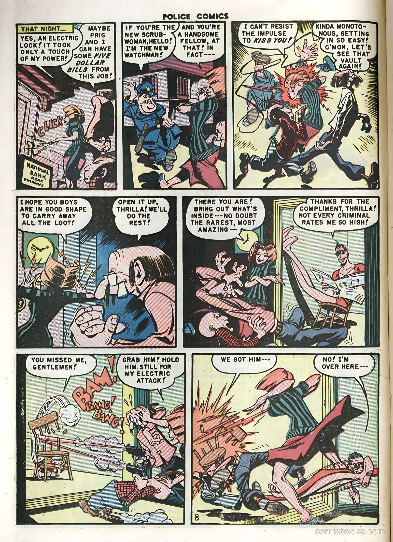 Police Comics #100 — page 10 of 36