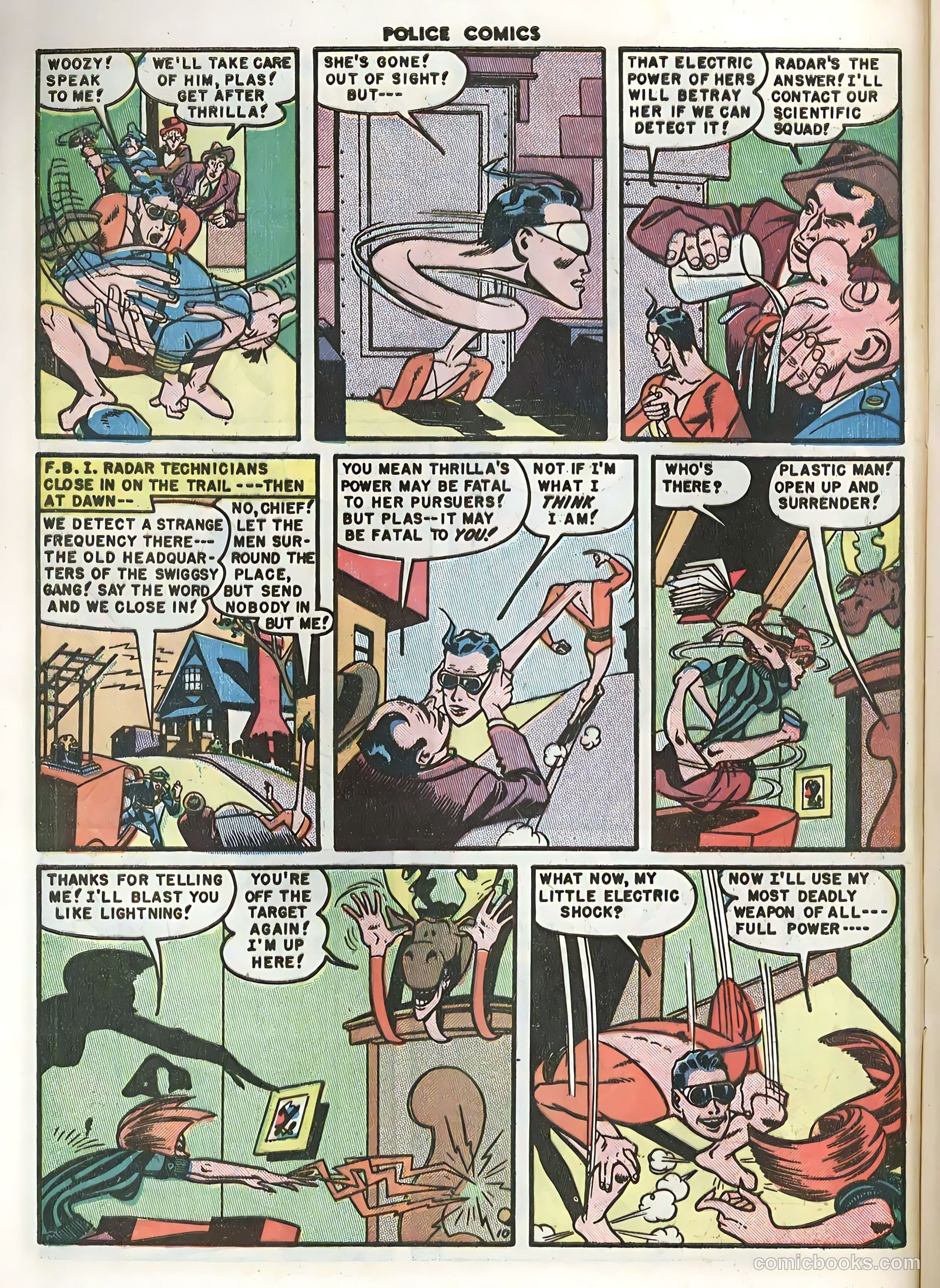Police Comics #100 — page 12 of 36