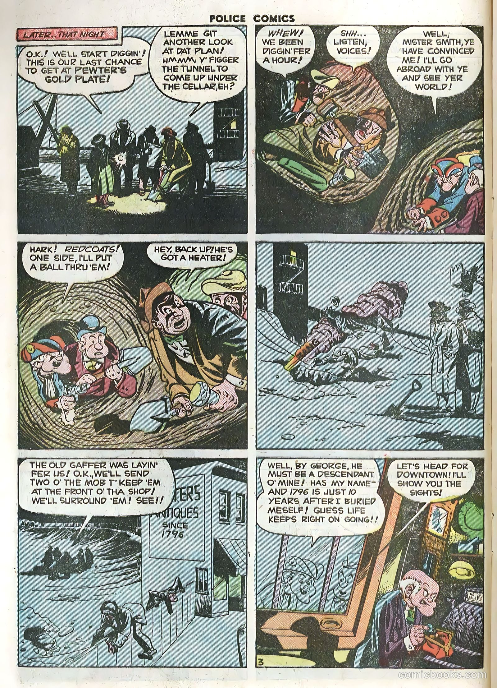 Police Comics #100 — page 16 of 36