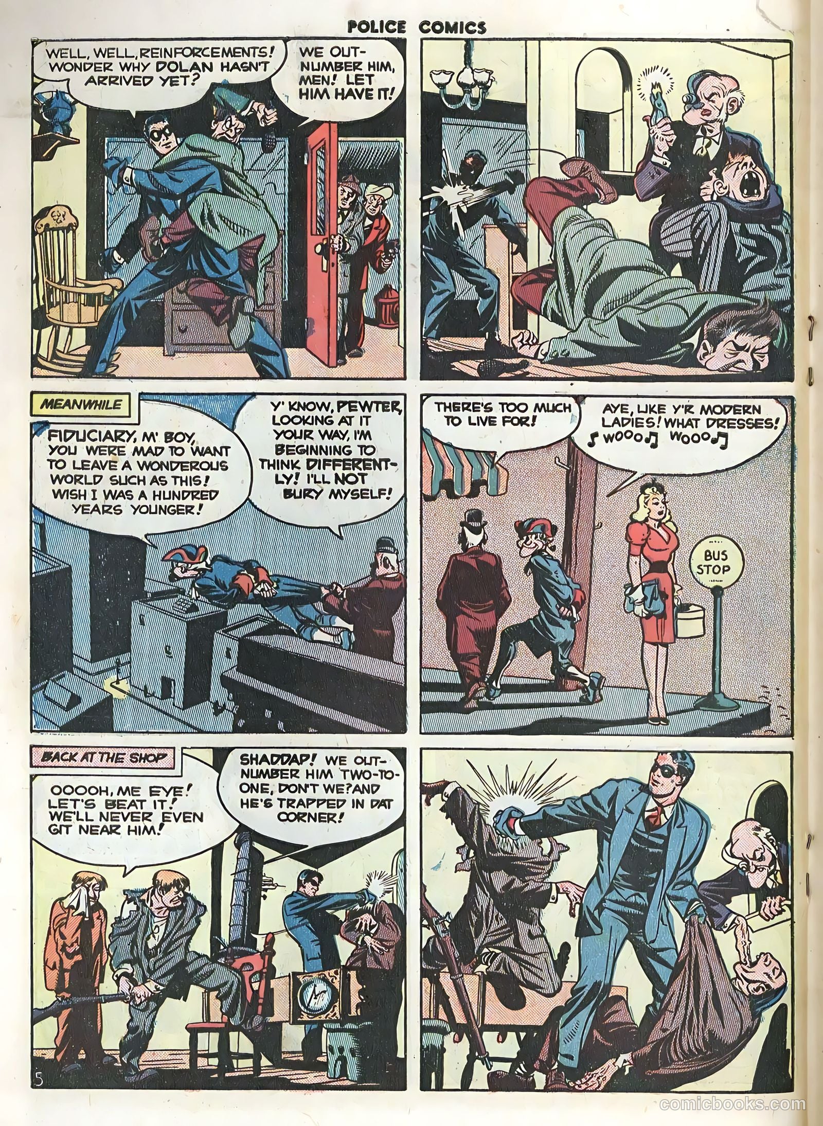 Police Comics #100 — page 18 of 36