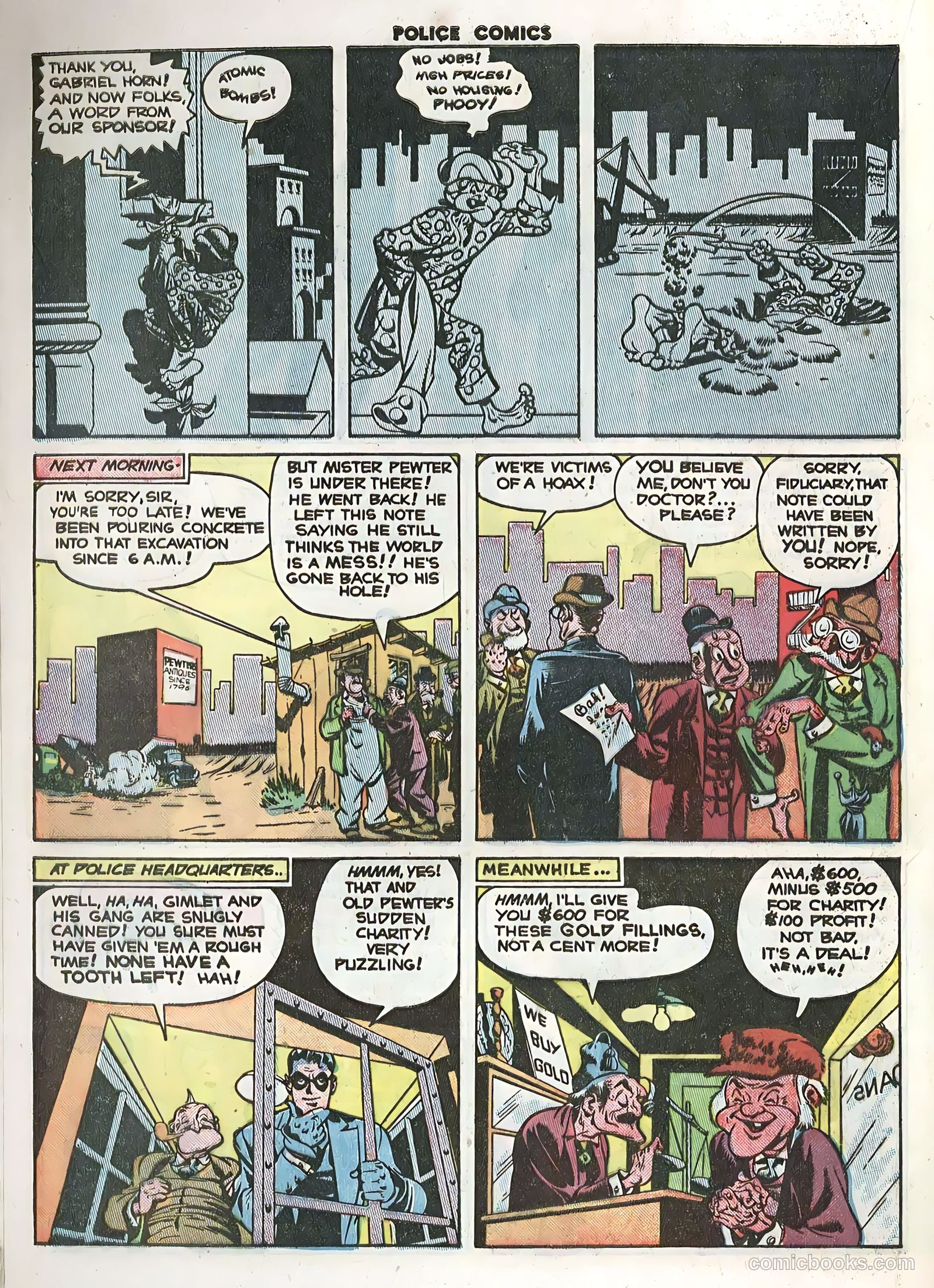 Police Comics #100 — page 20 of 36