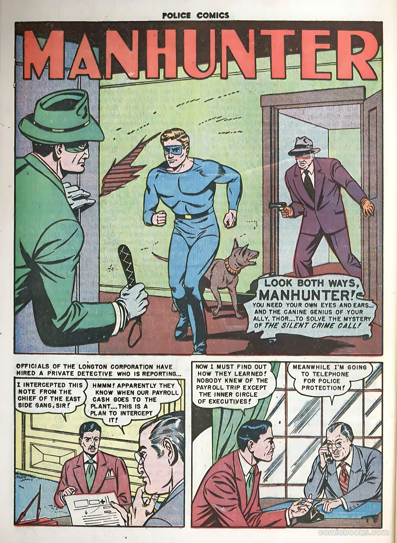 Police Comics #100 — page 28 of 36