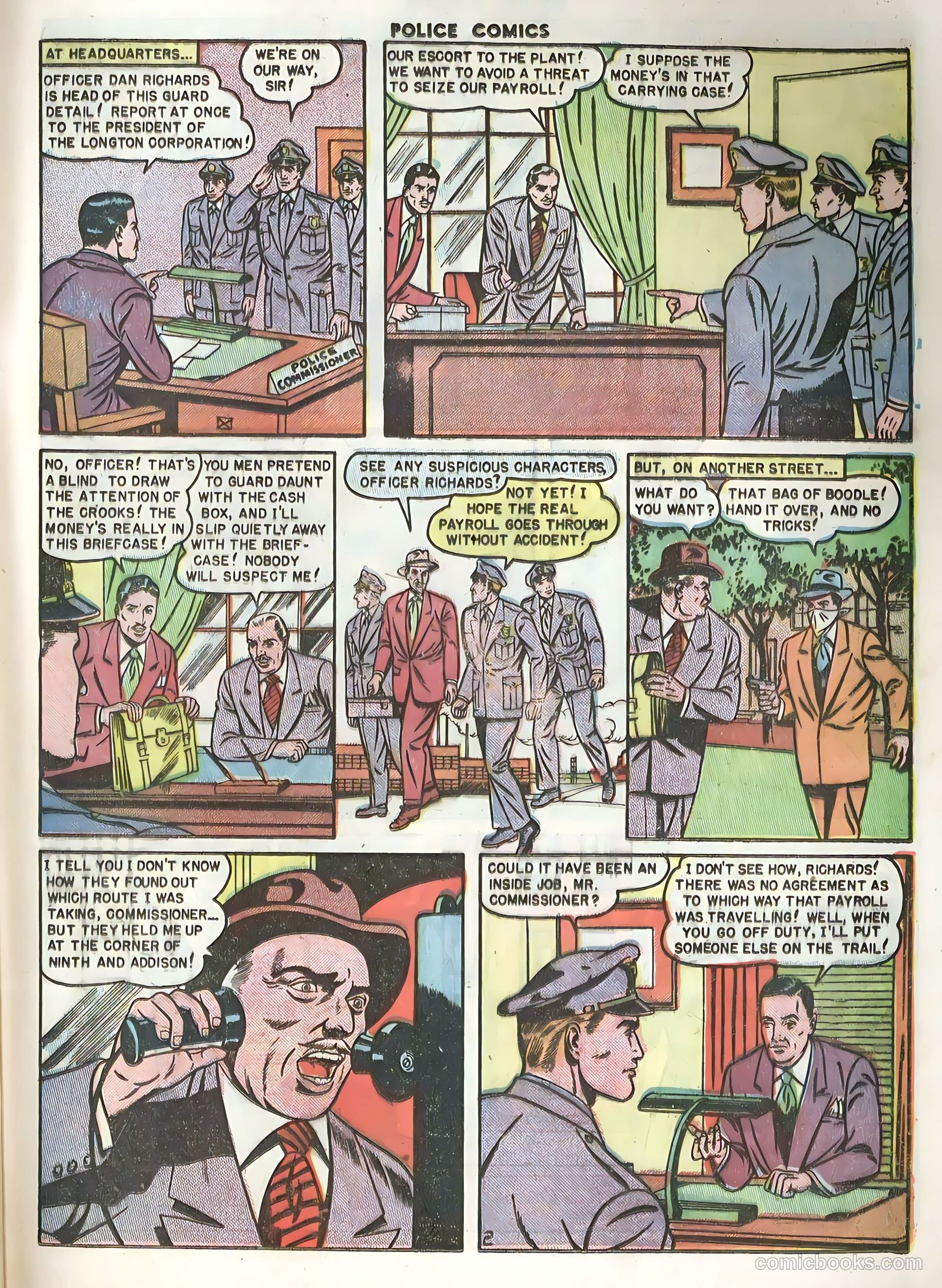 Police Comics #100 — page 29 of 36
