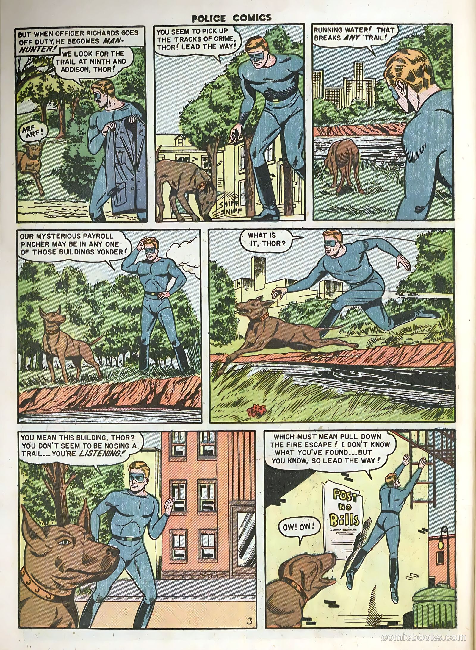 Police Comics #100 — page 30 of 36