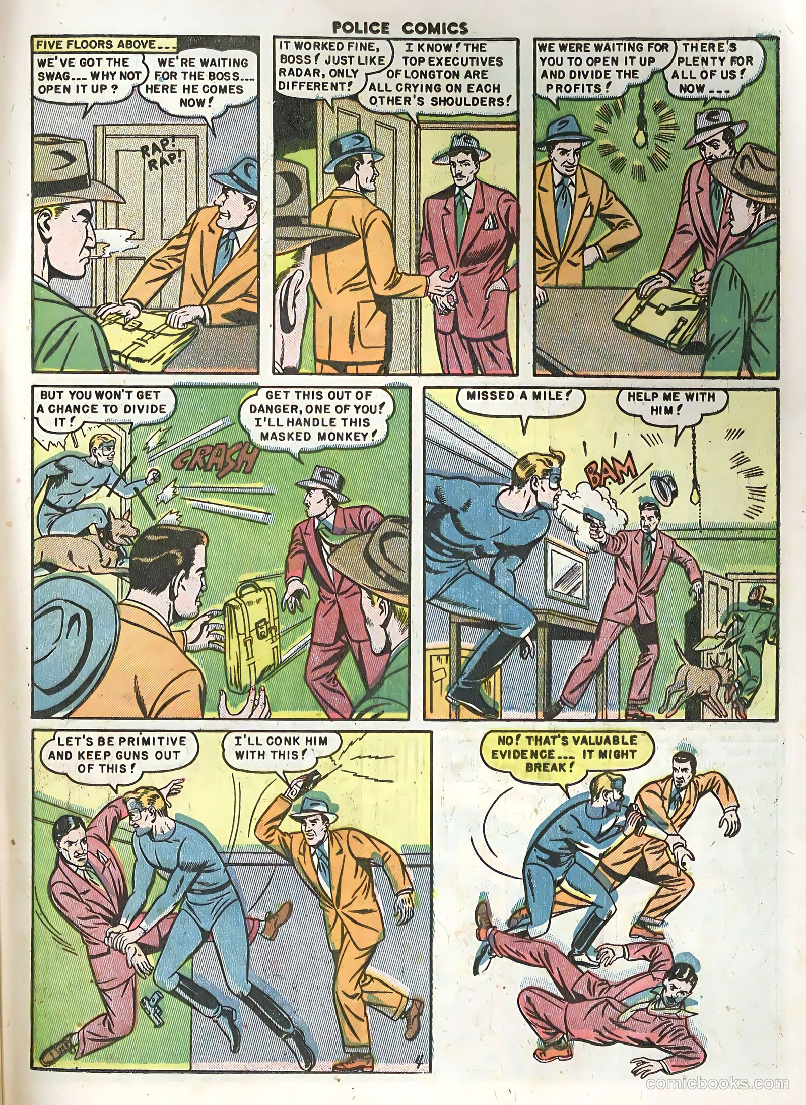 Police Comics #100 — page 31 of 36
