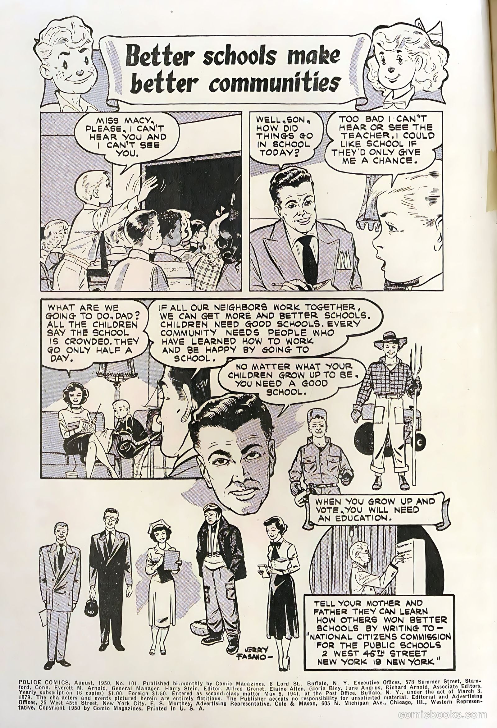 Police Comics #101 — page 2 of 36