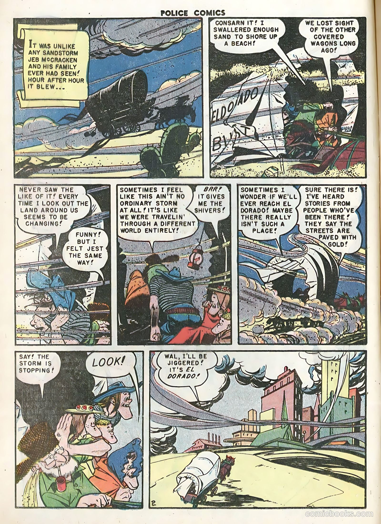 Police Comics #101 — page 4 of 36