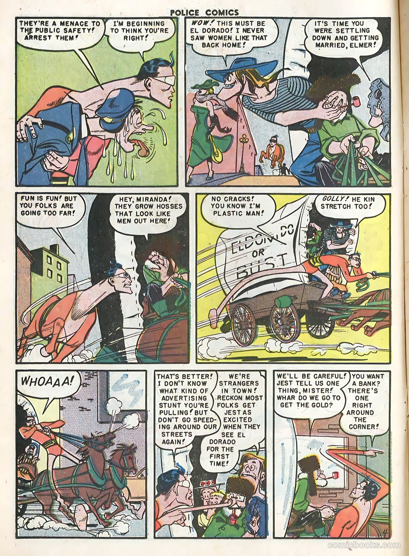 Police Comics #101 — page 6 of 36