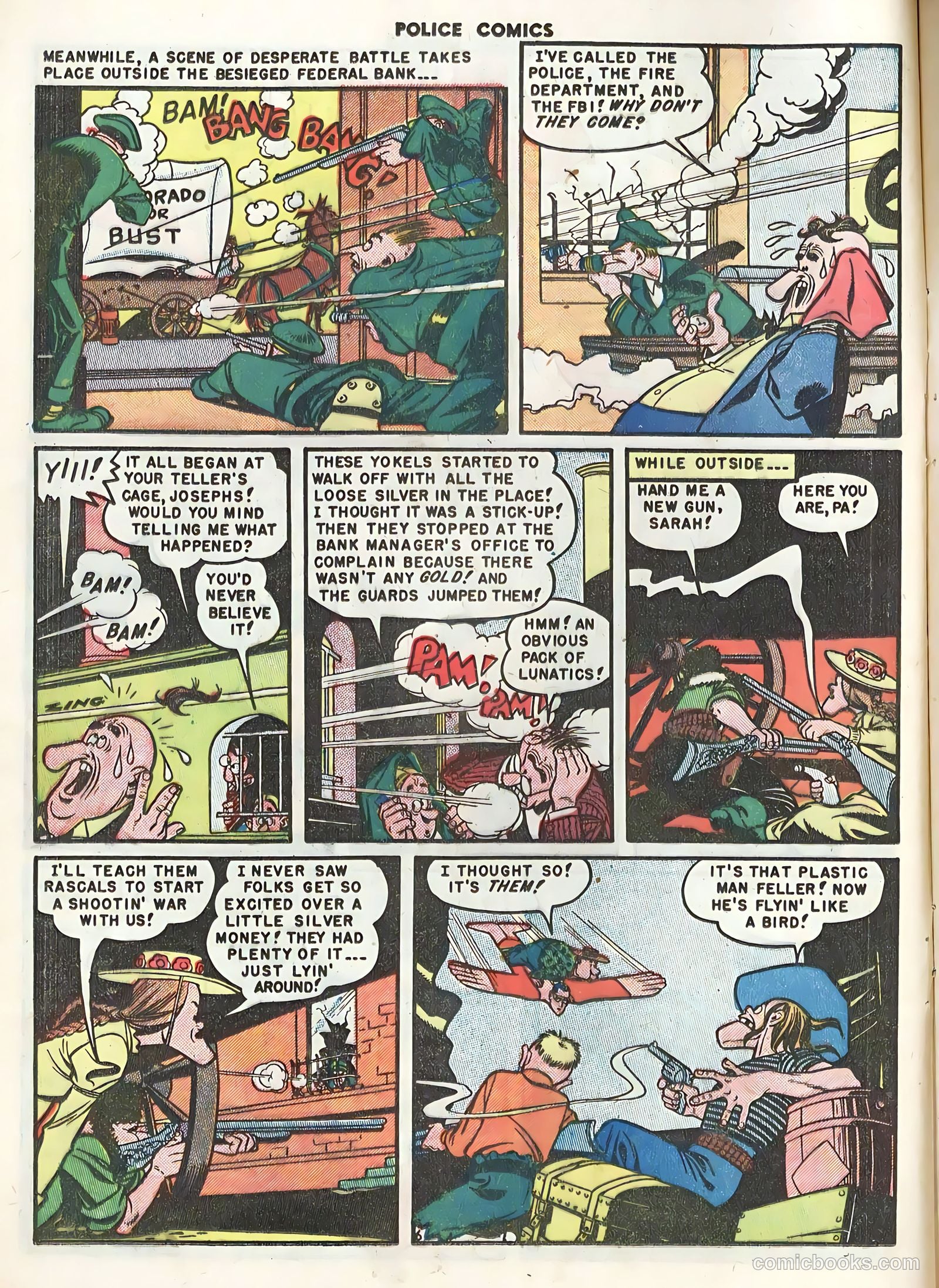 Police Comics #101 — page 8 of 36