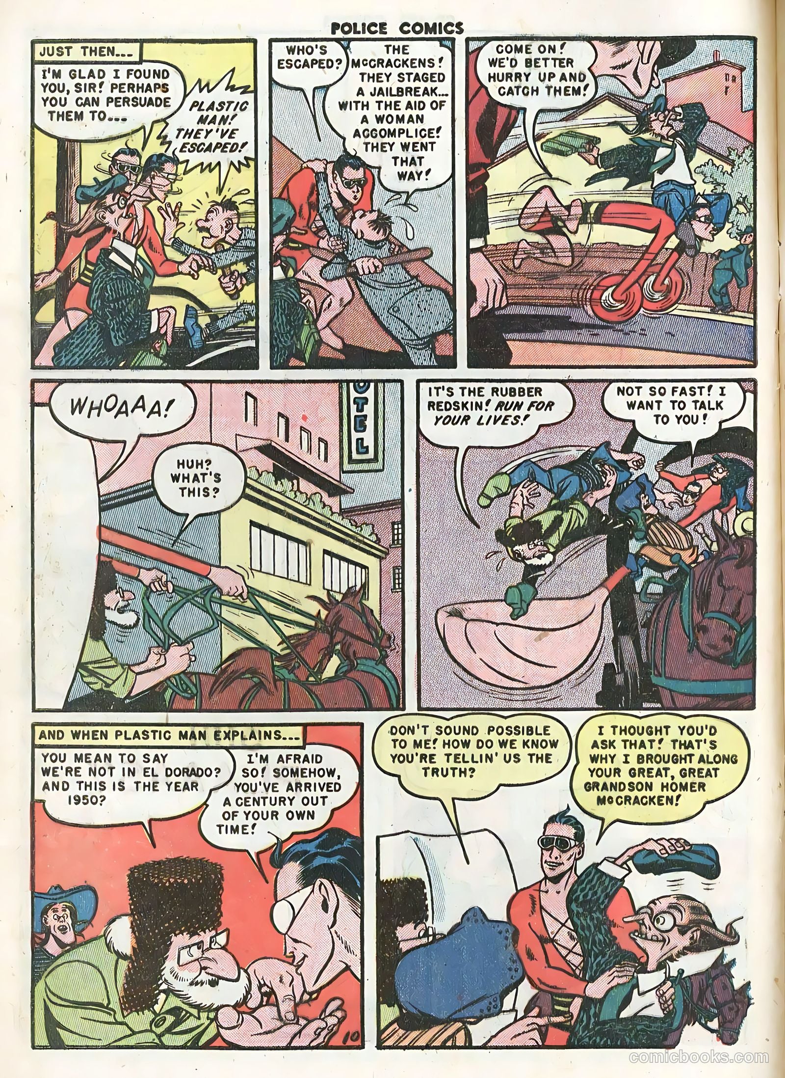 Police Comics #101 — page 12 of 36