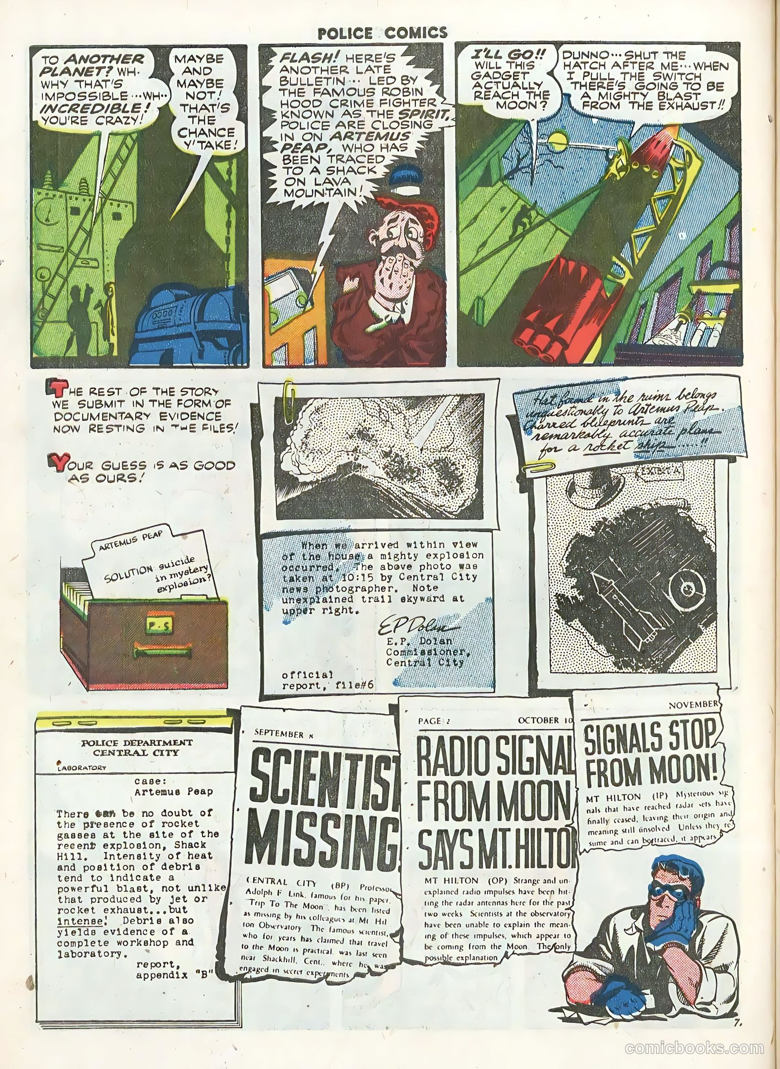 Police Comics #101 — page 26 of 36