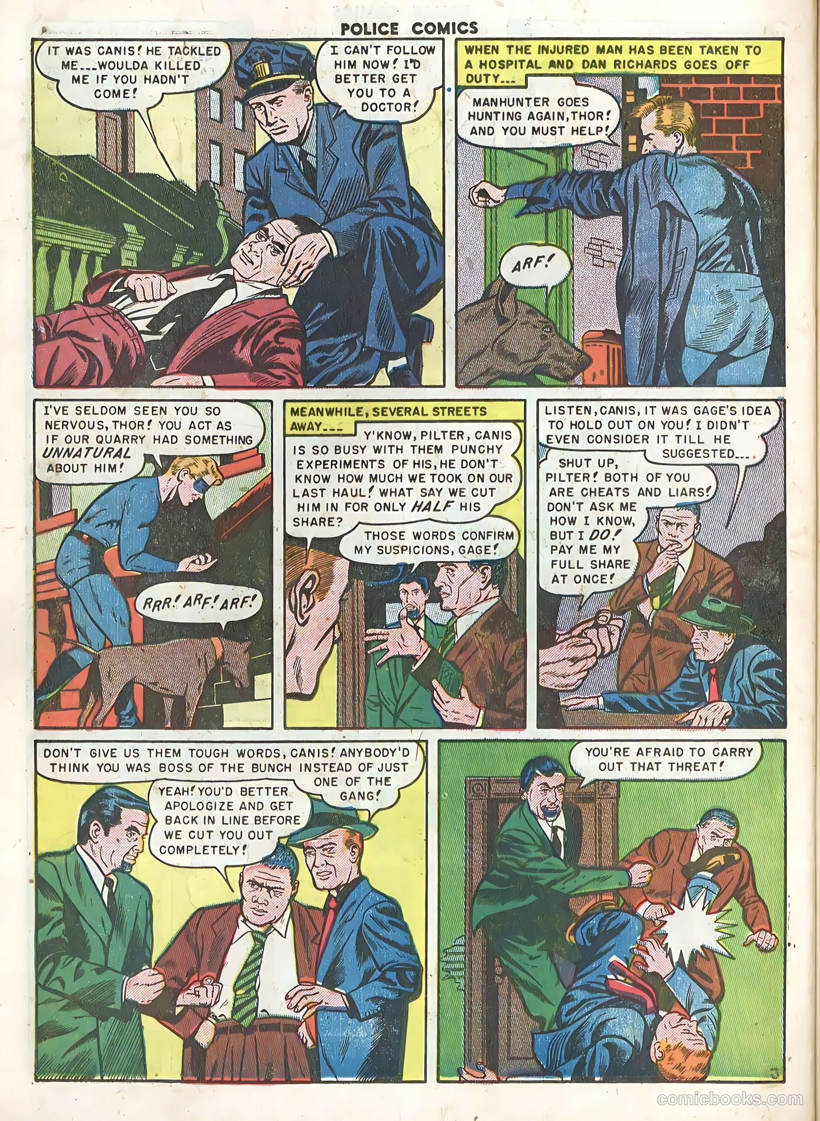 Police Comics #101 — page 30 of 36