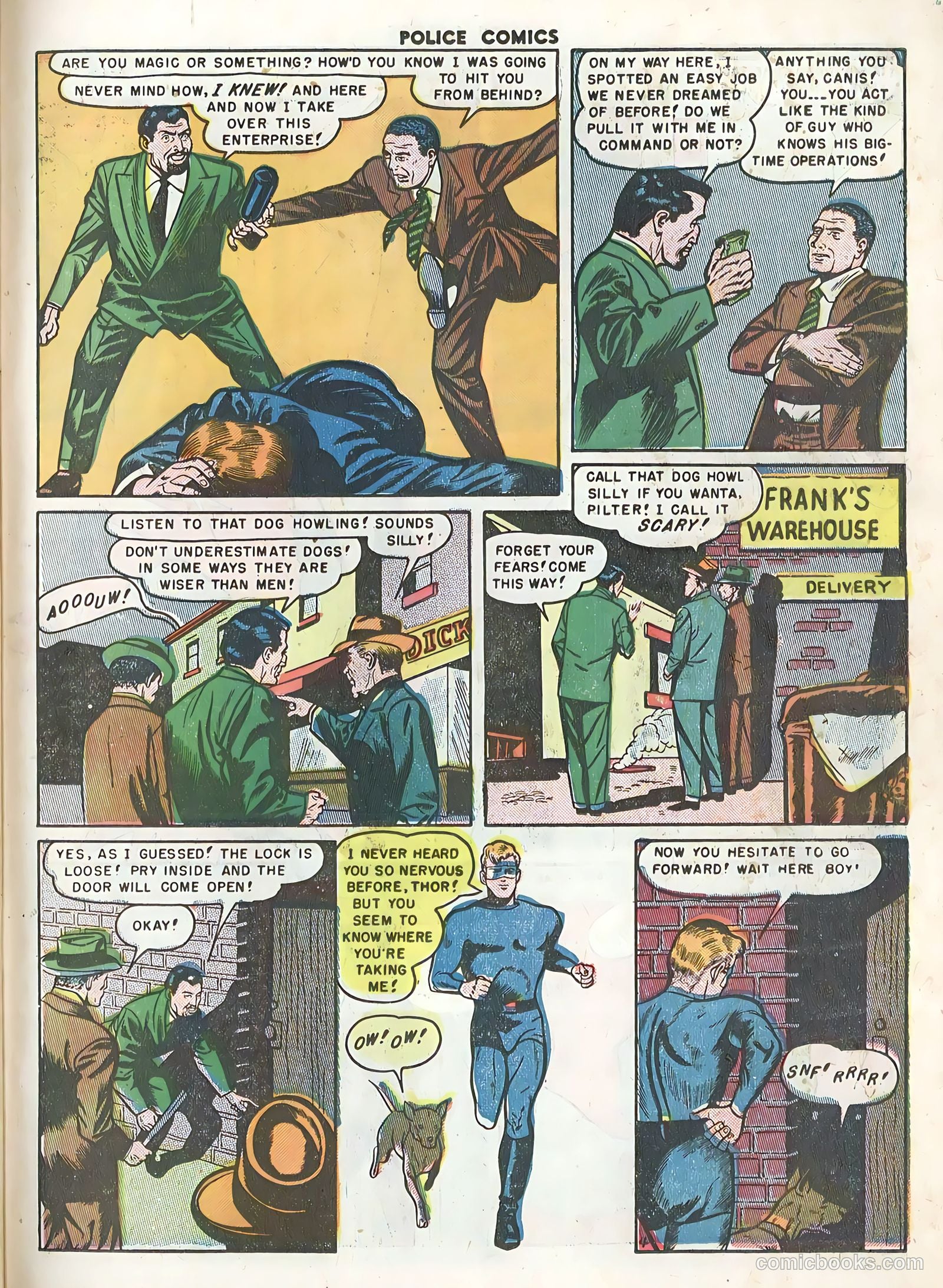 Police Comics #101 — page 31 of 36