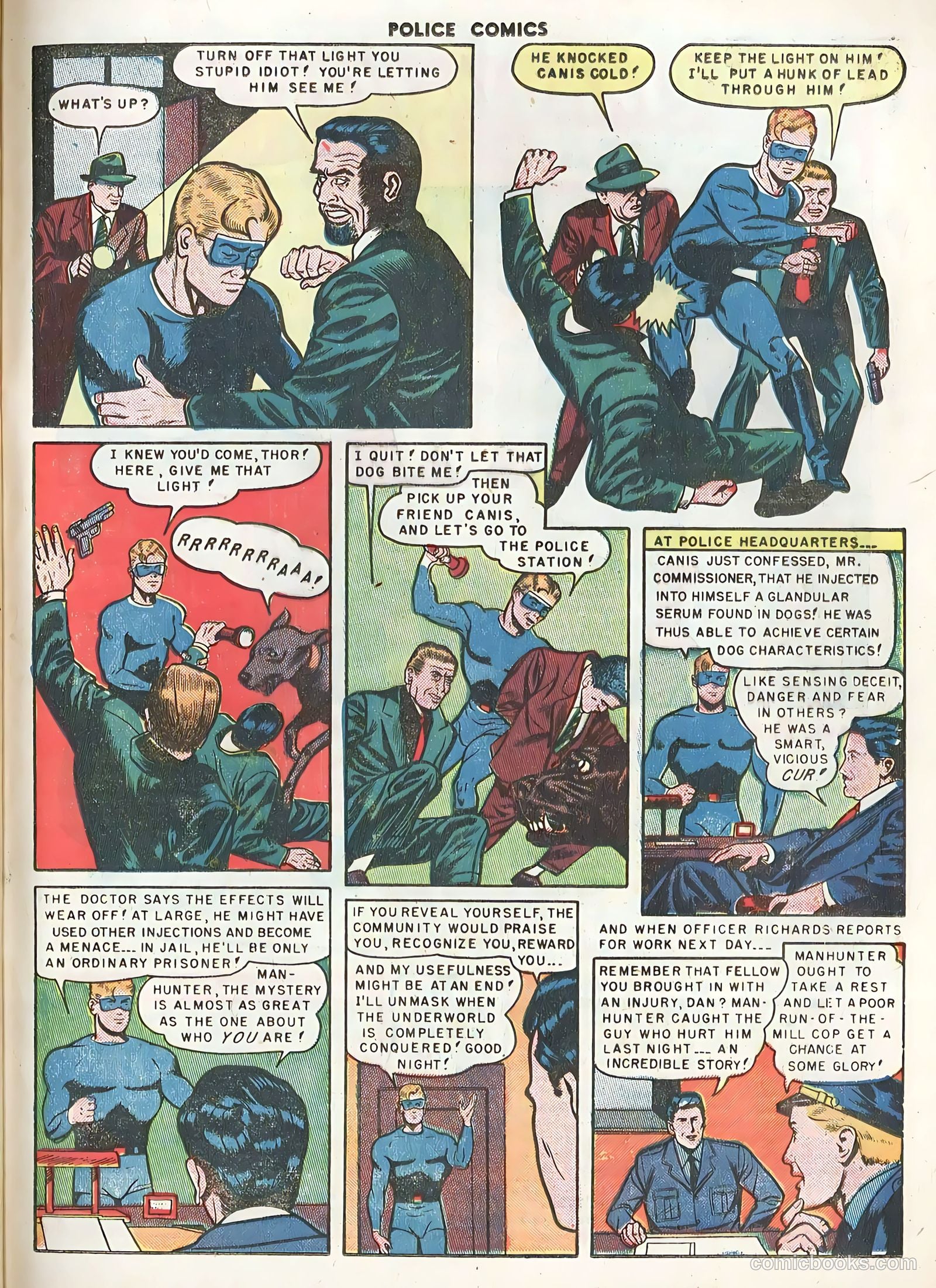 Police Comics #101 — page 33 of 36