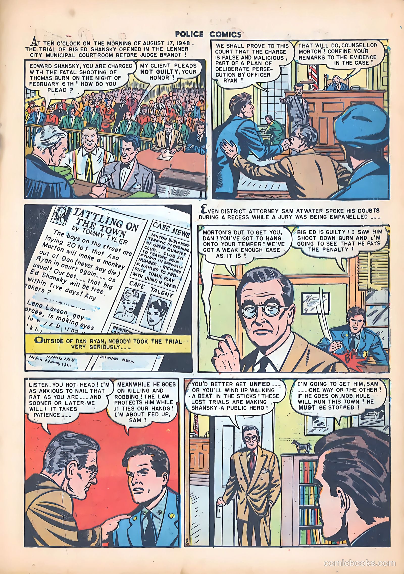 Police Comics #102 — page 25 of 46