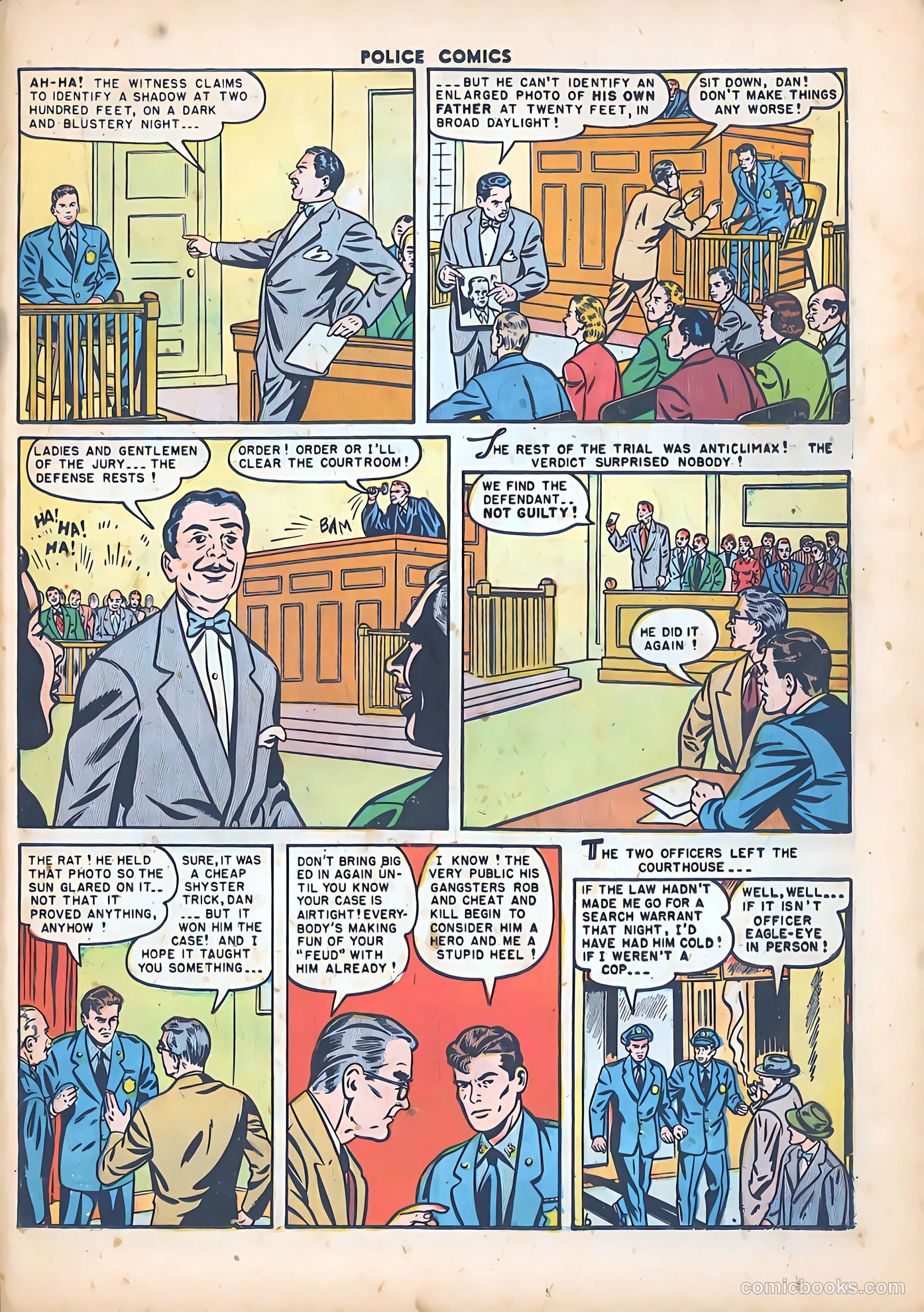 Police Comics #102 — page 29 of 46