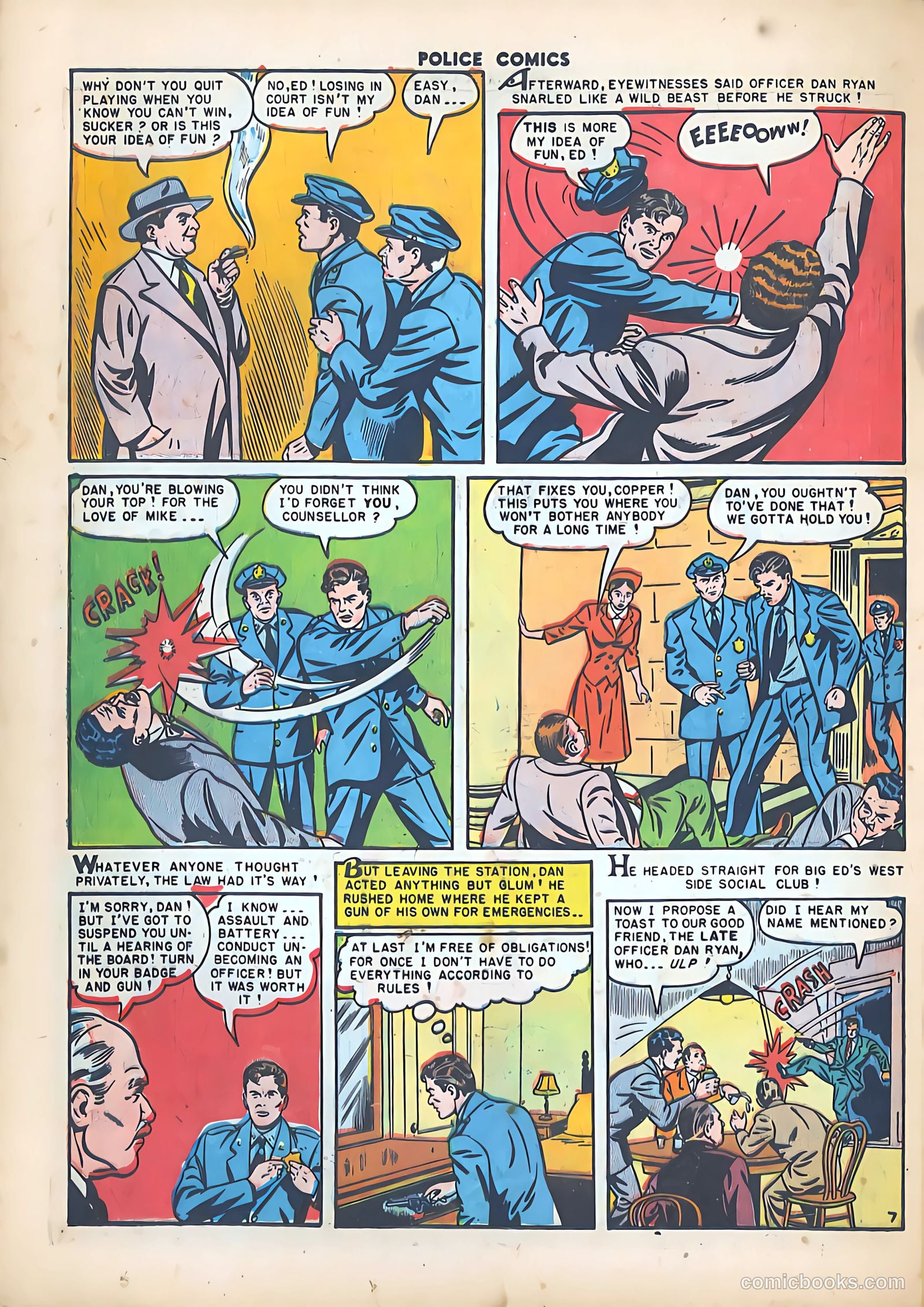 Police Comics #102 — page 30 of 46