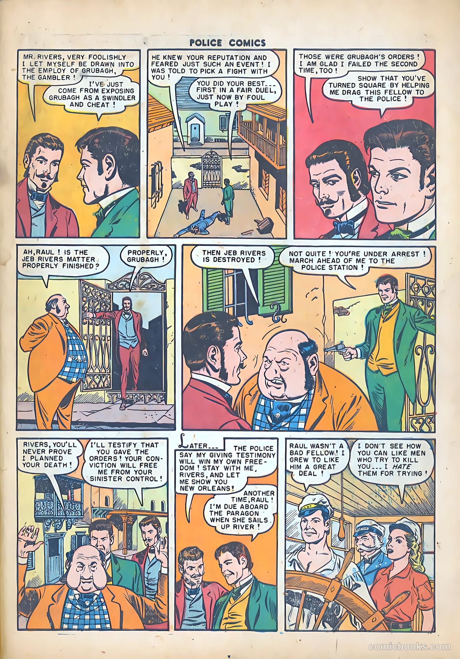 Police Comics #102 — page 35 of 46