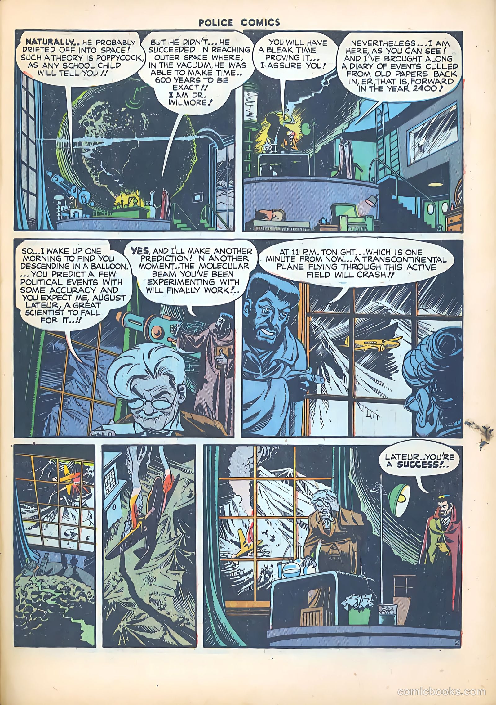 Police Comics #102 — page 39 of 46