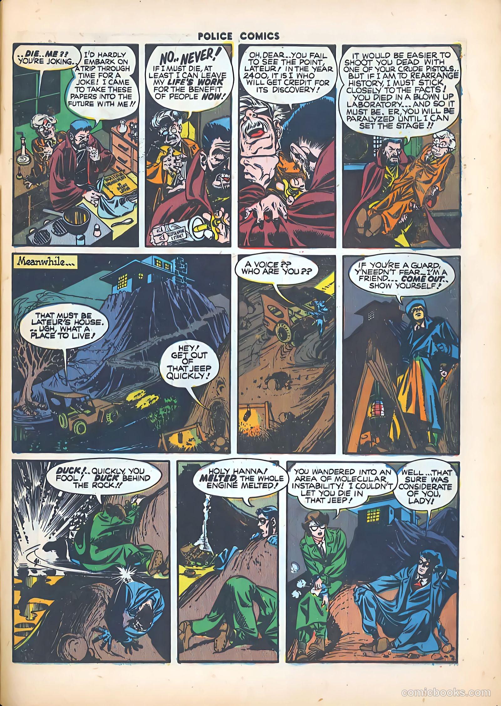 Police Comics #102 — page 41 of 46