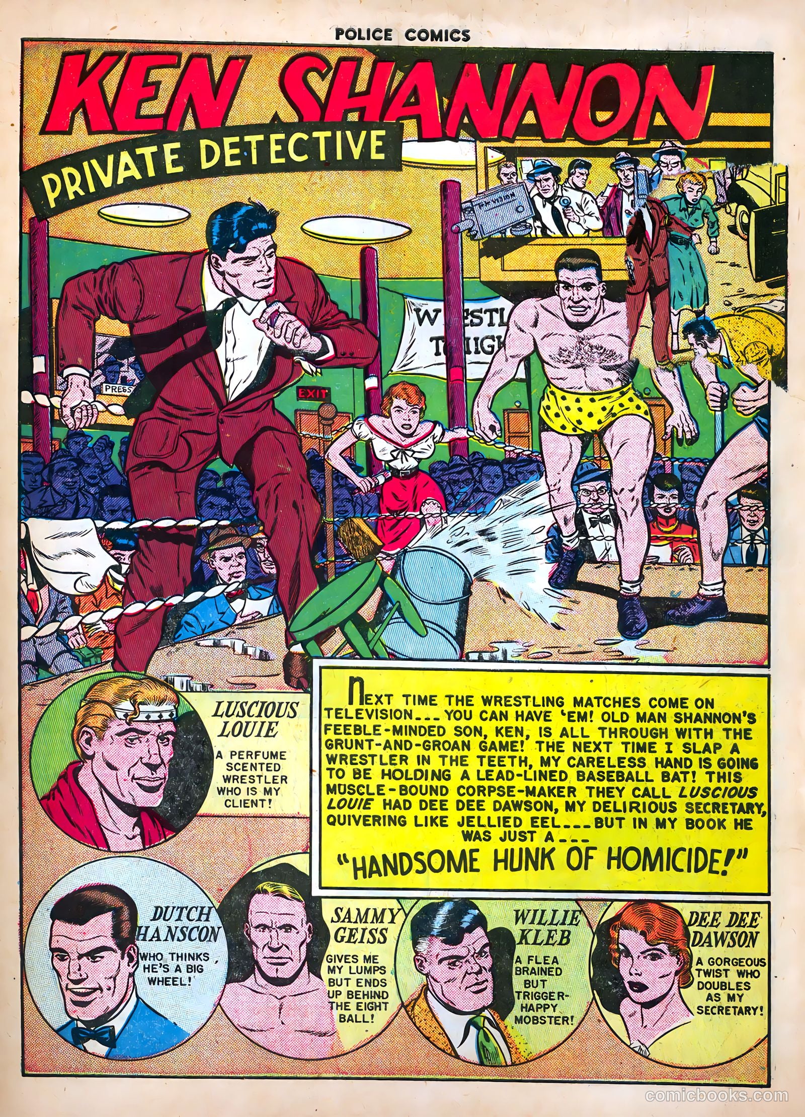 Police Comics #104 — page 3 of 53
